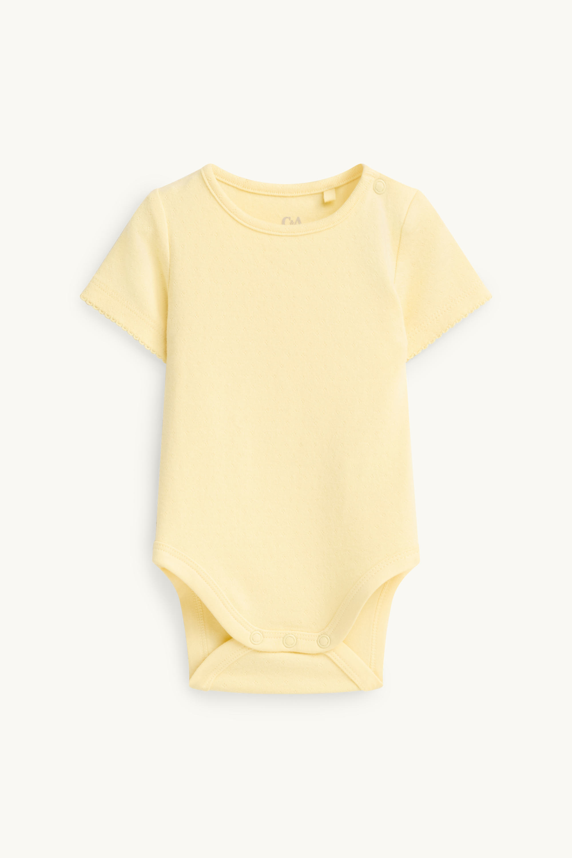 Lemon - newborn outfit - 3 piece white / yellow