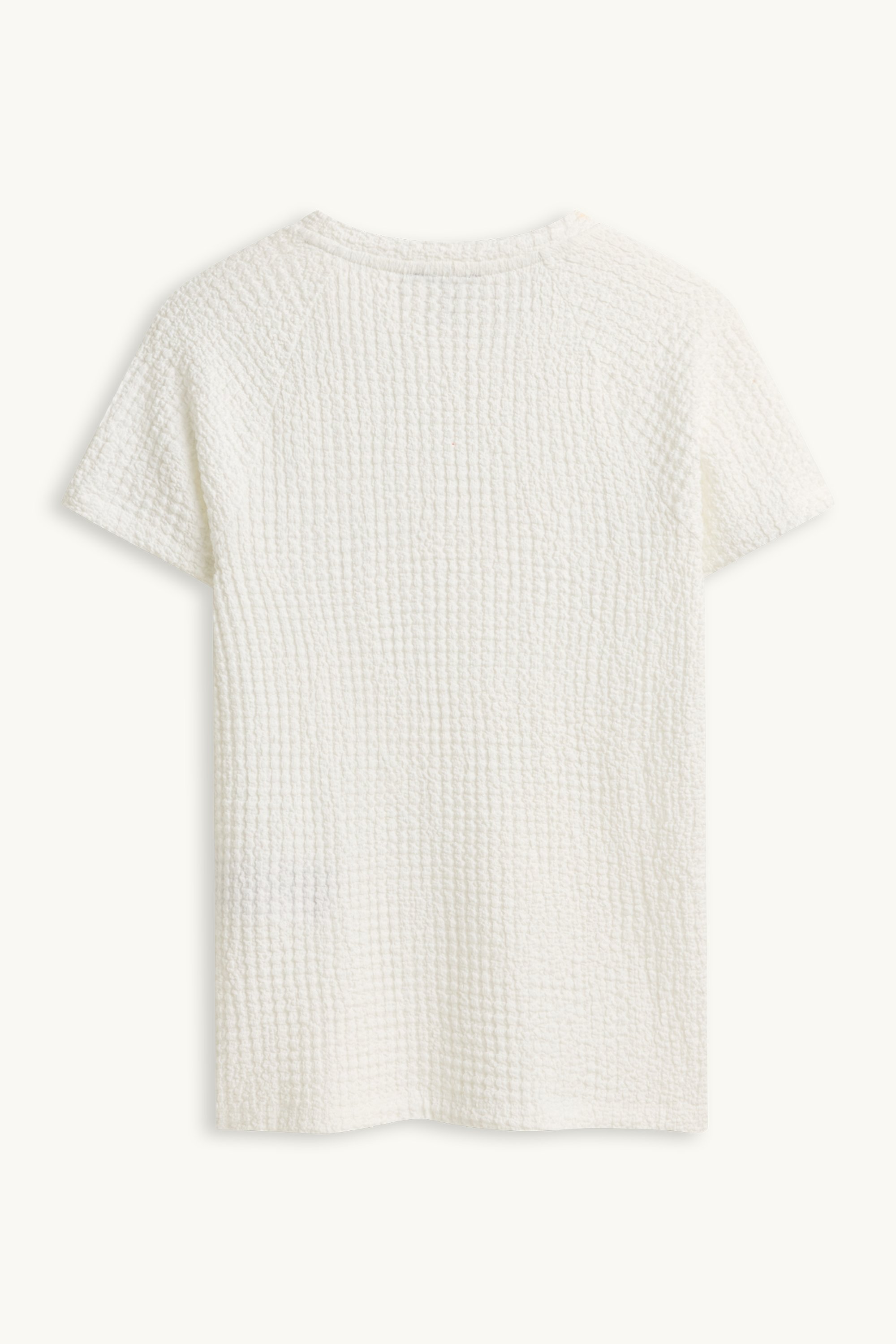 T-shirt - regular fit creme