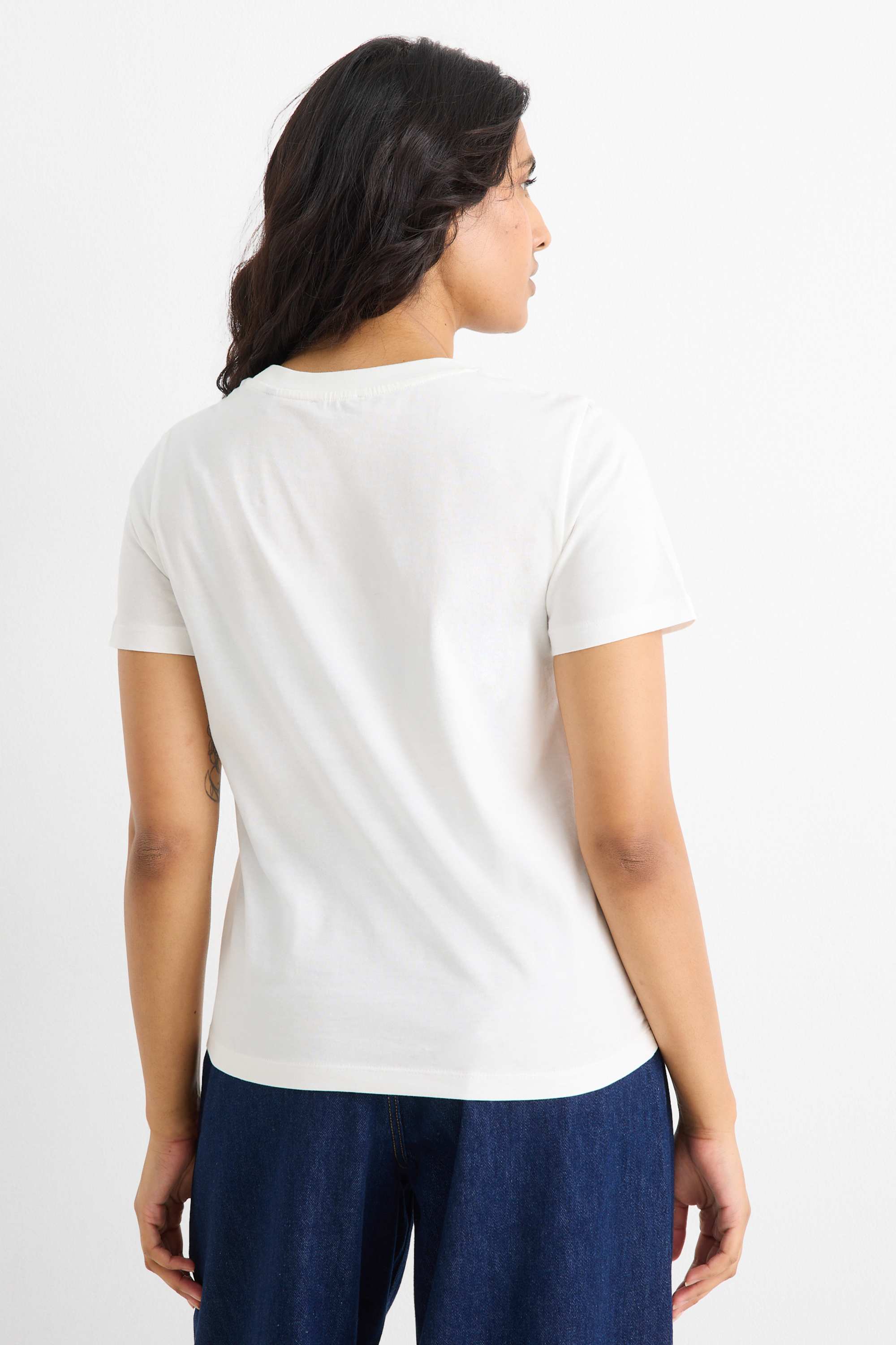 T-shirt - regular fit white