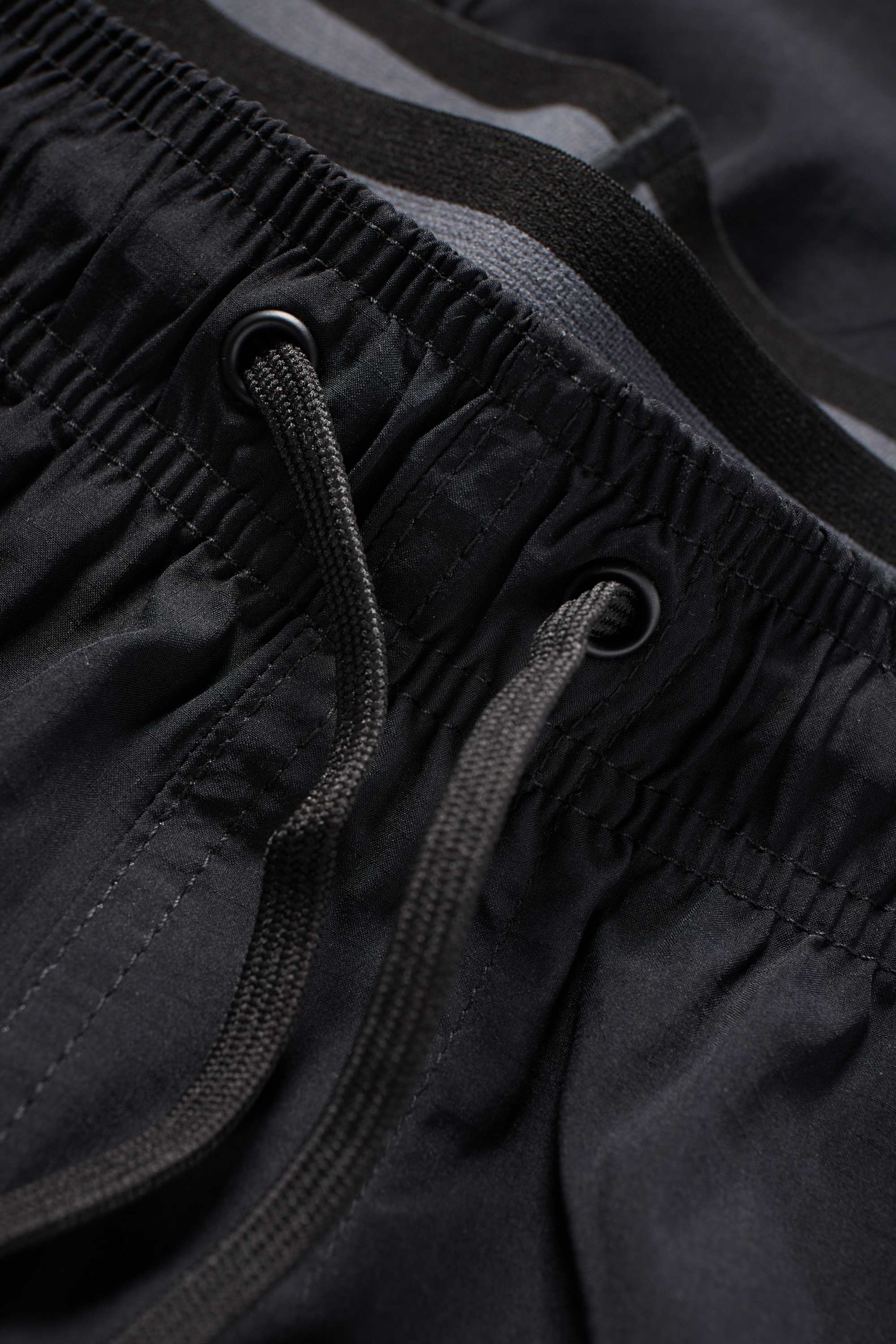 Swim shorts - 2-in-1 look black