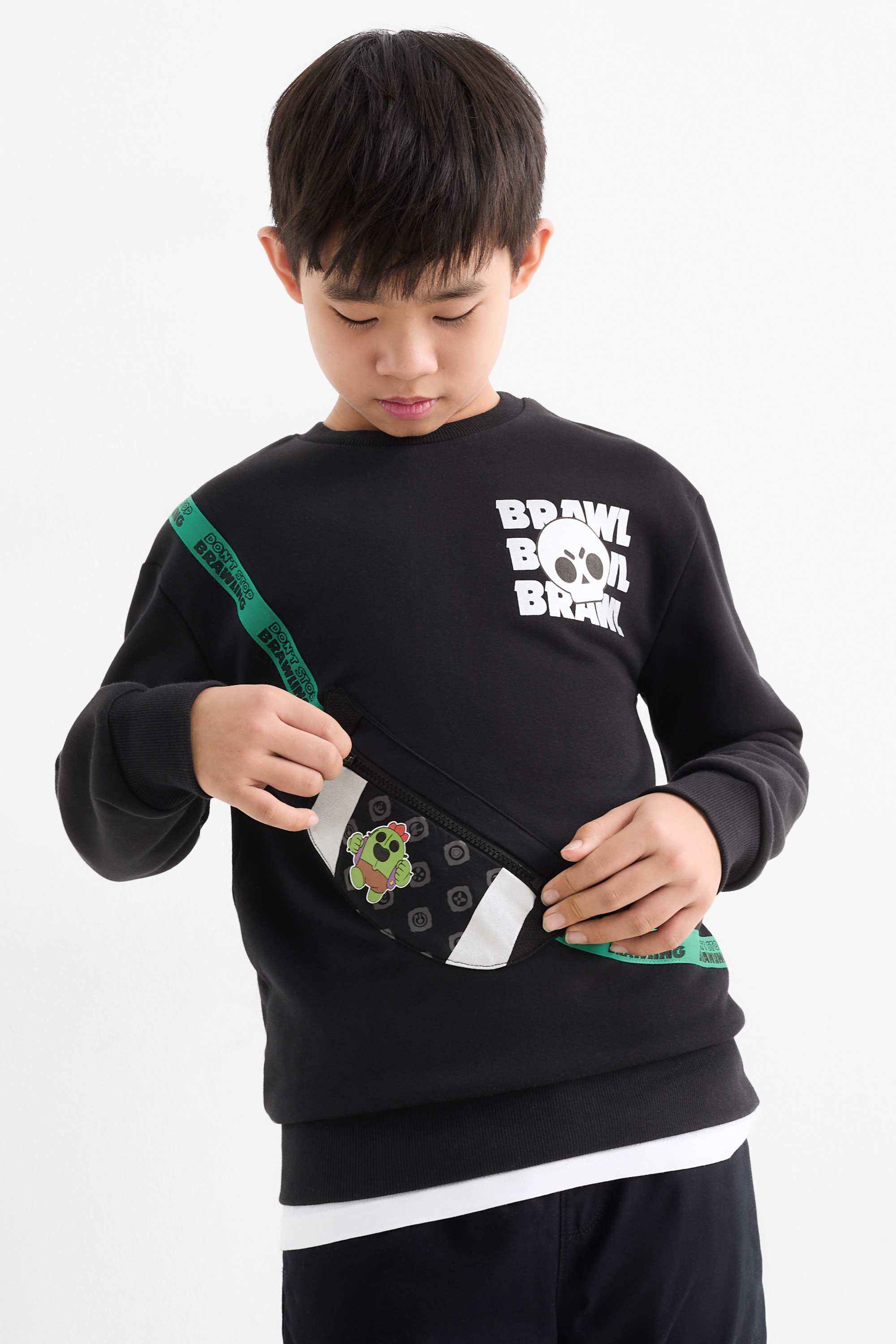 Brawl Stars - sweatshirt black