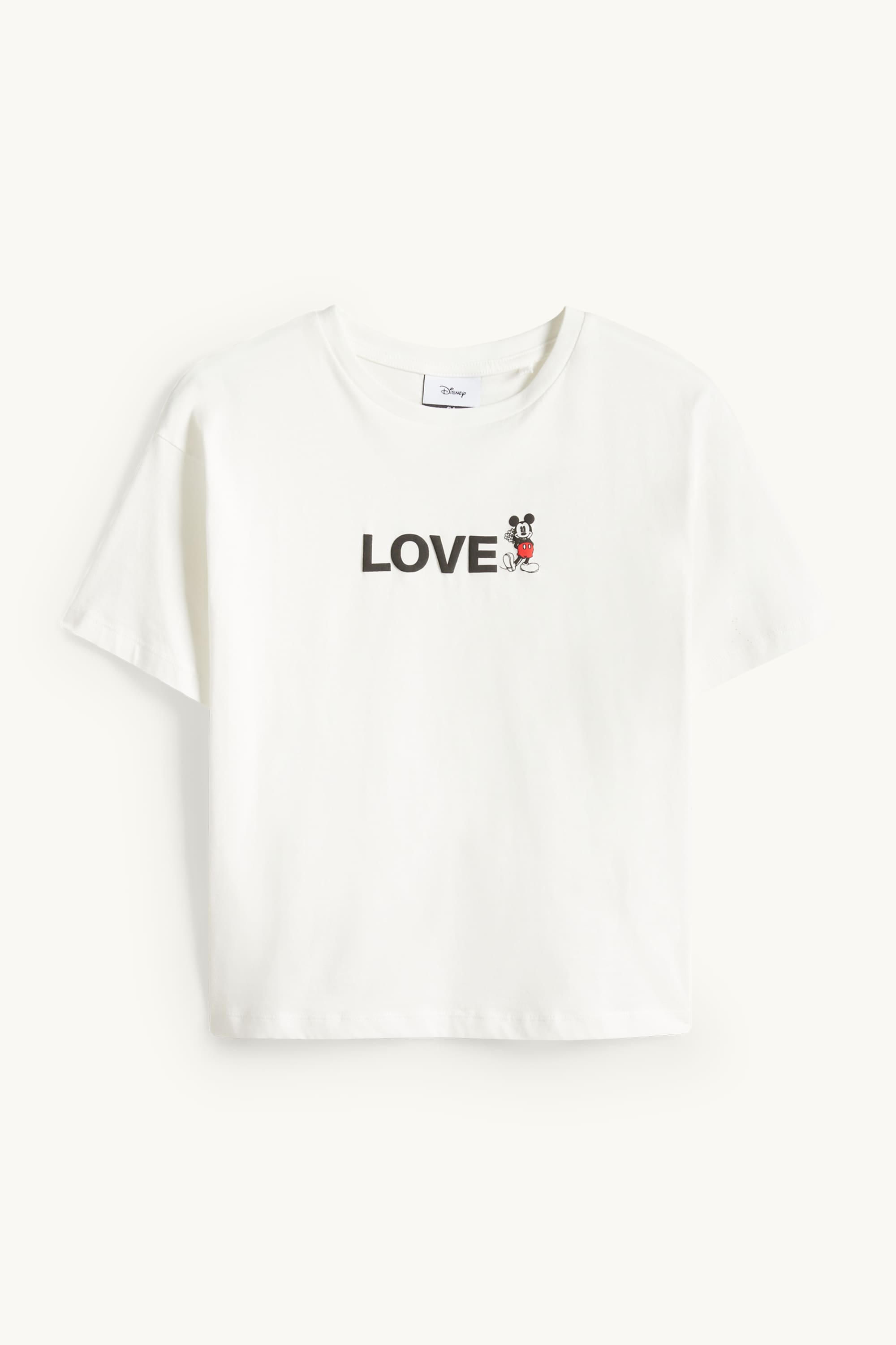 T-shirt - regular fit - Mickey Mouse white