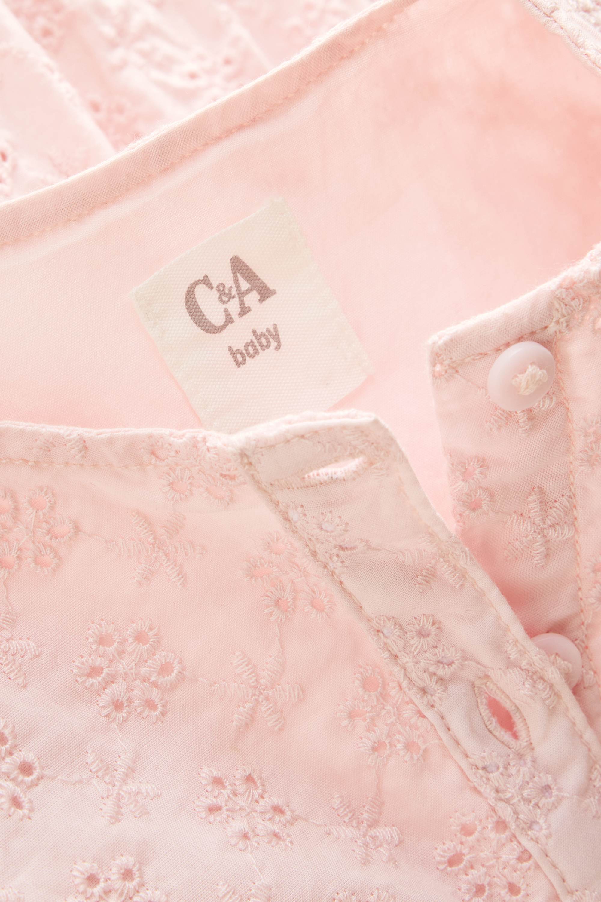 Floral - baby playsuit rose