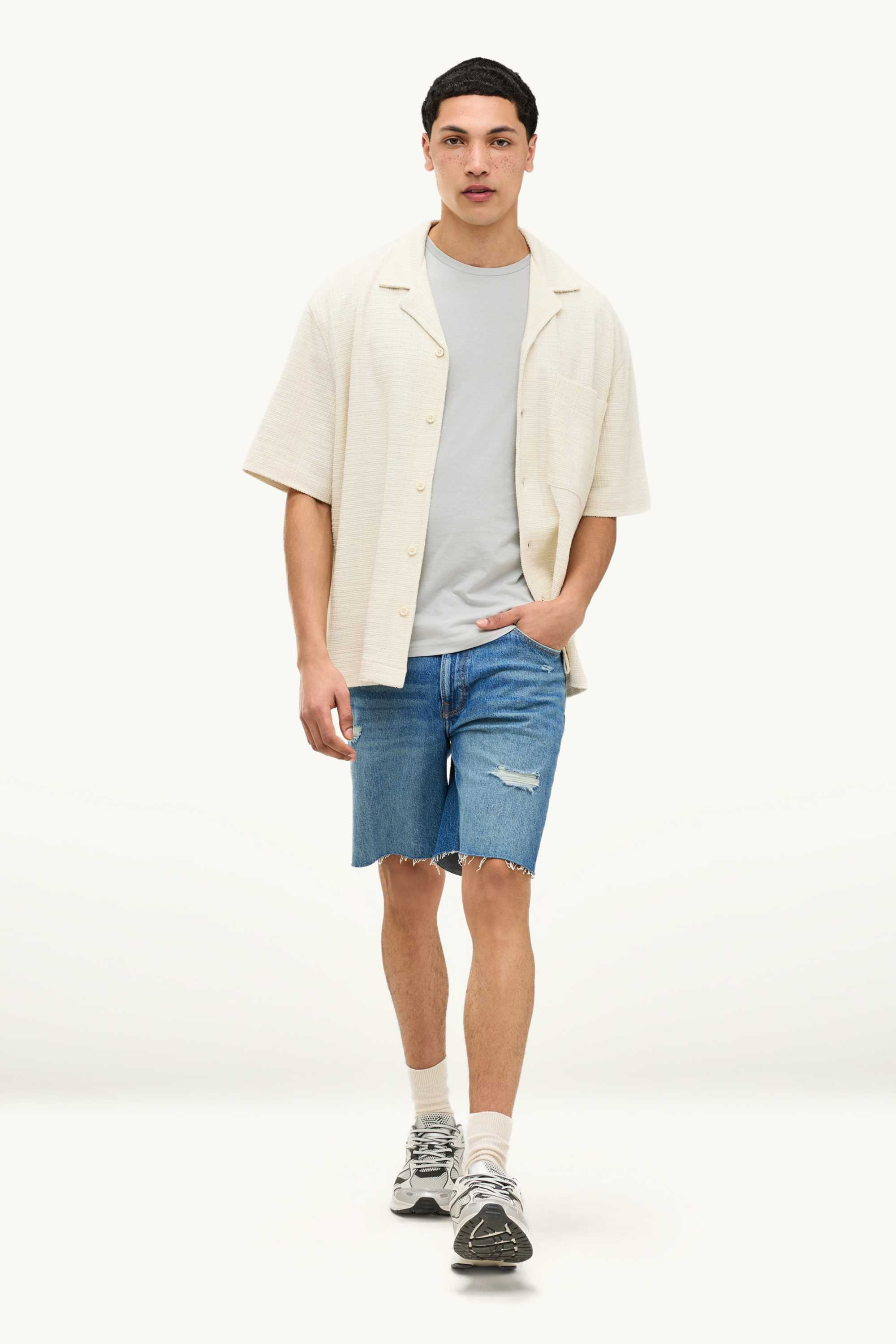 Denim shorts blue denim