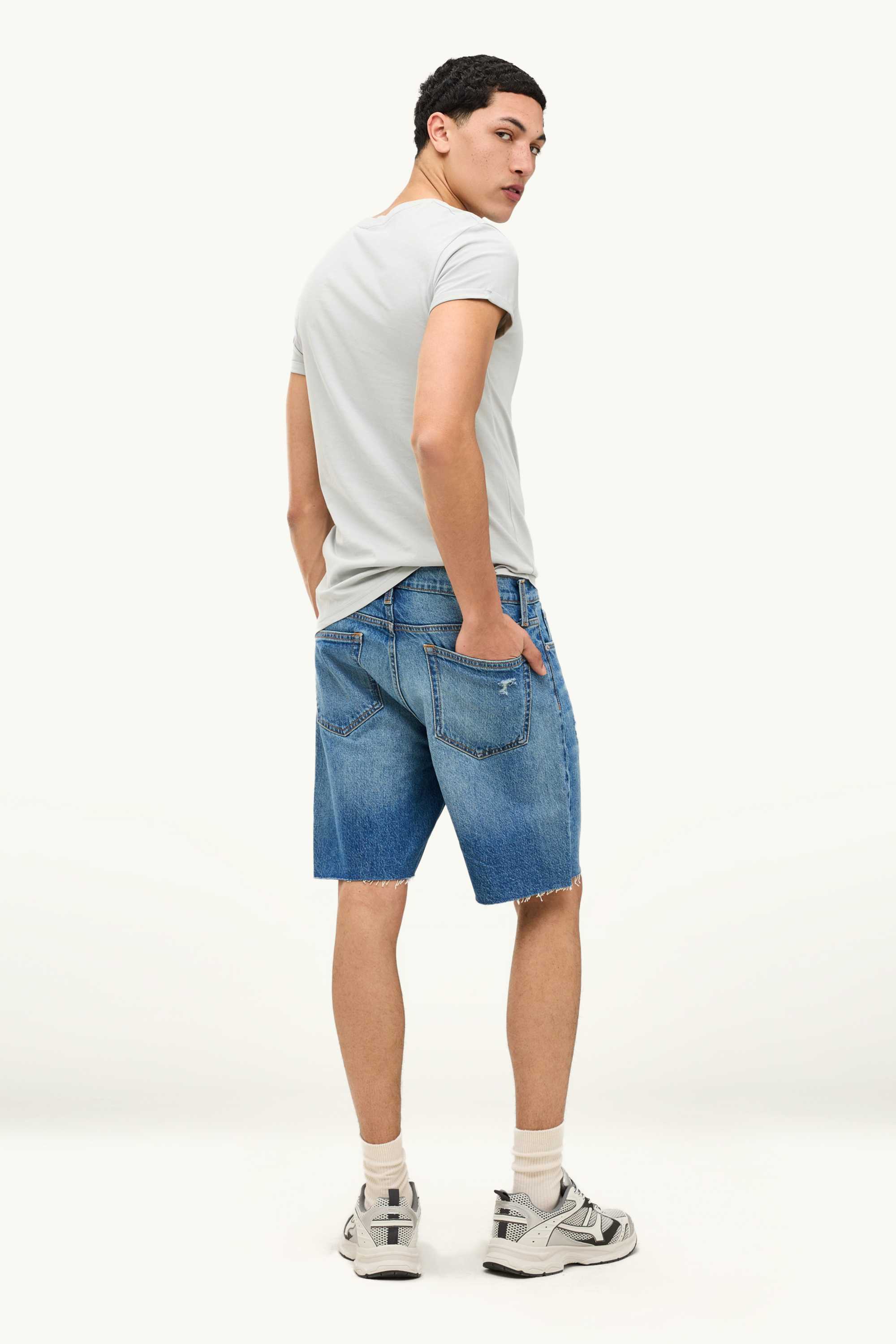 Denim shorts blue denim