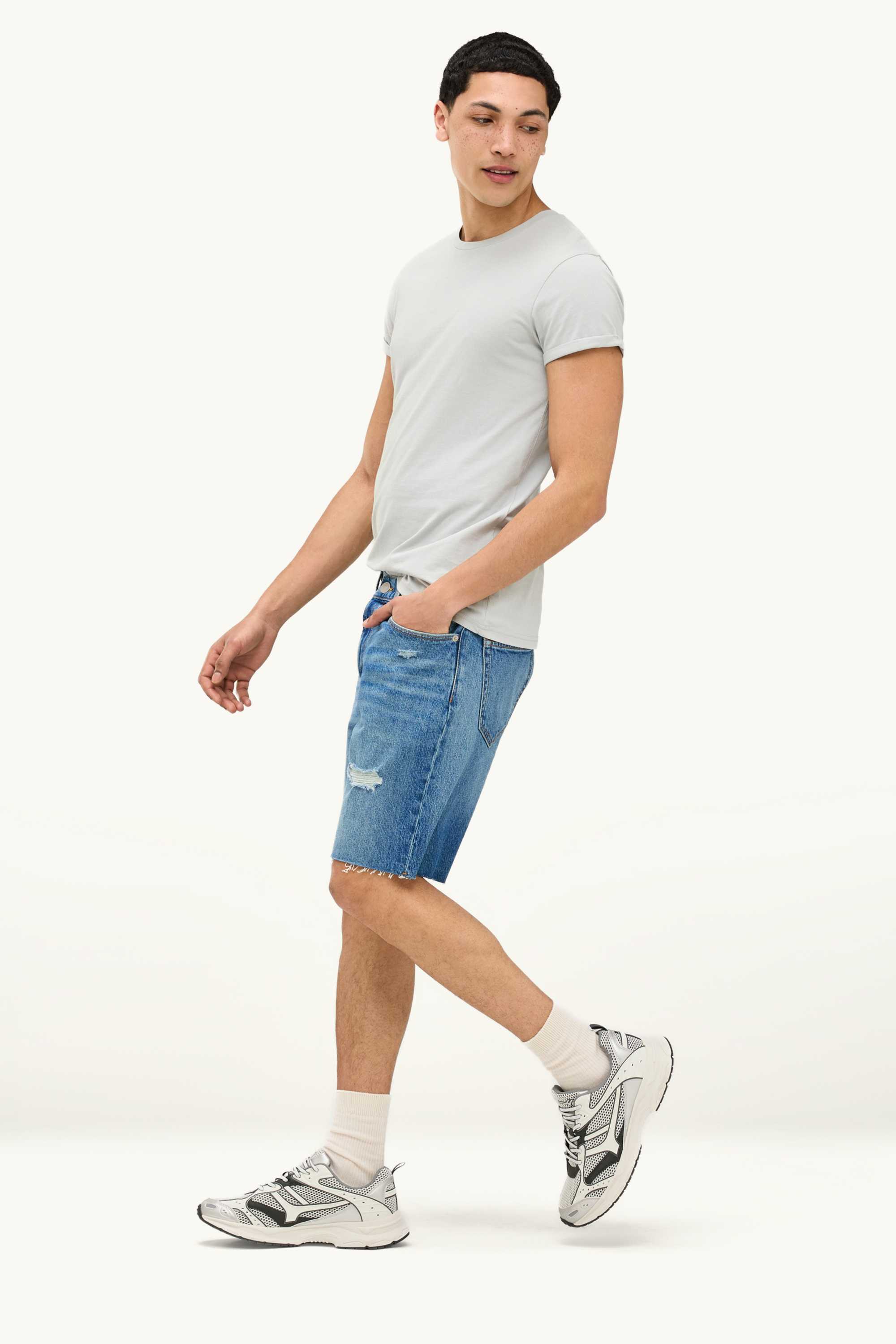 Denim shorts blue denim