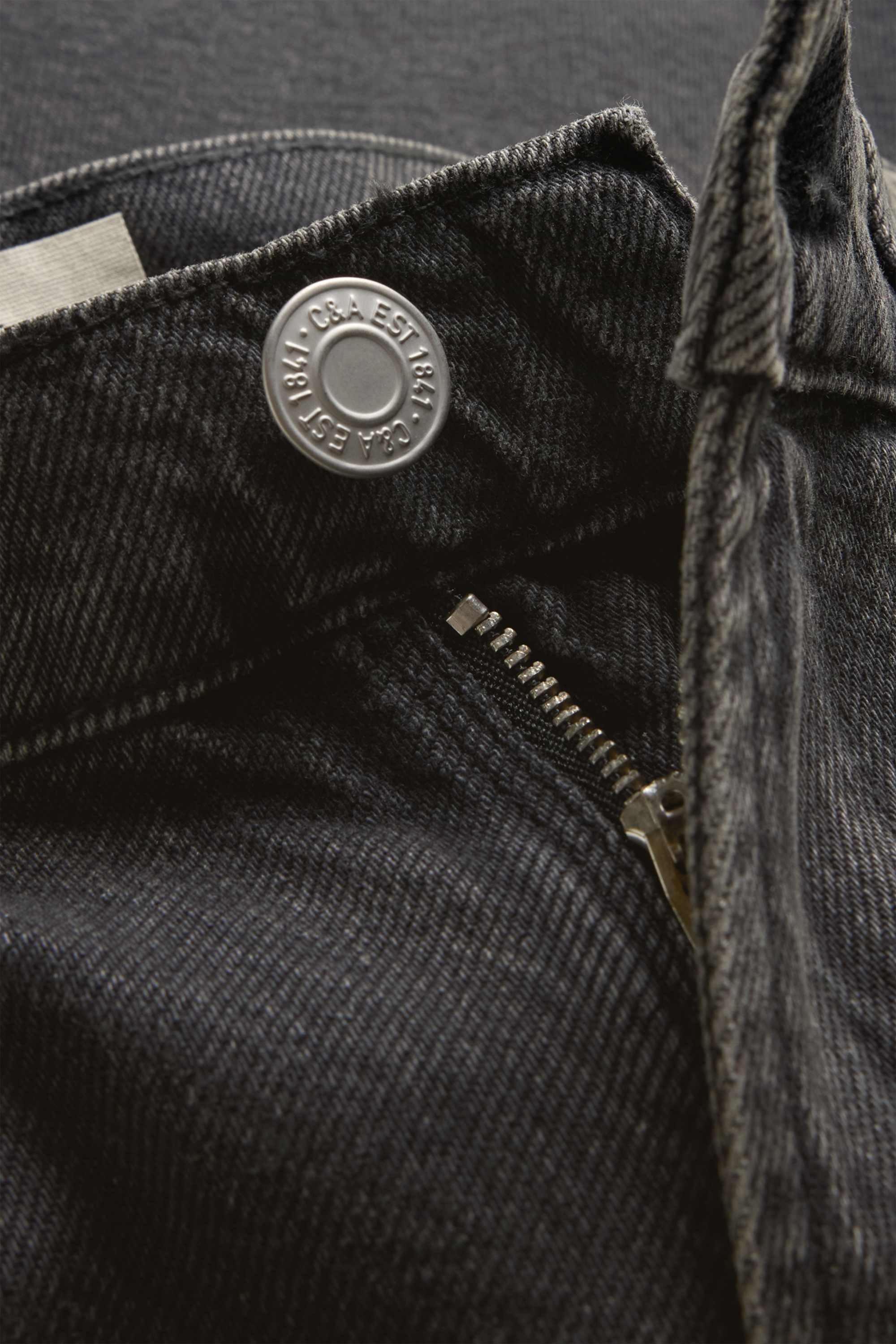 Denim Bermuda shorts black
