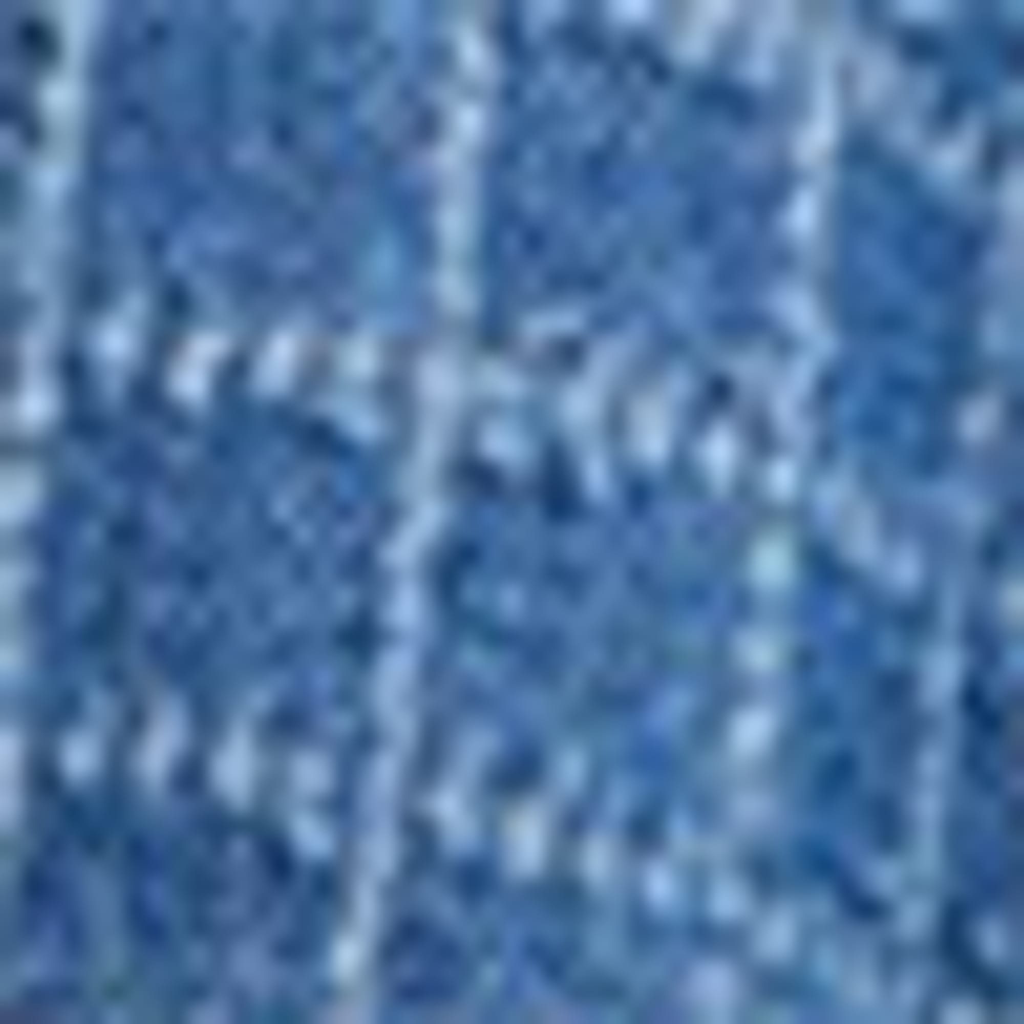 Denim shorts - check blue denim