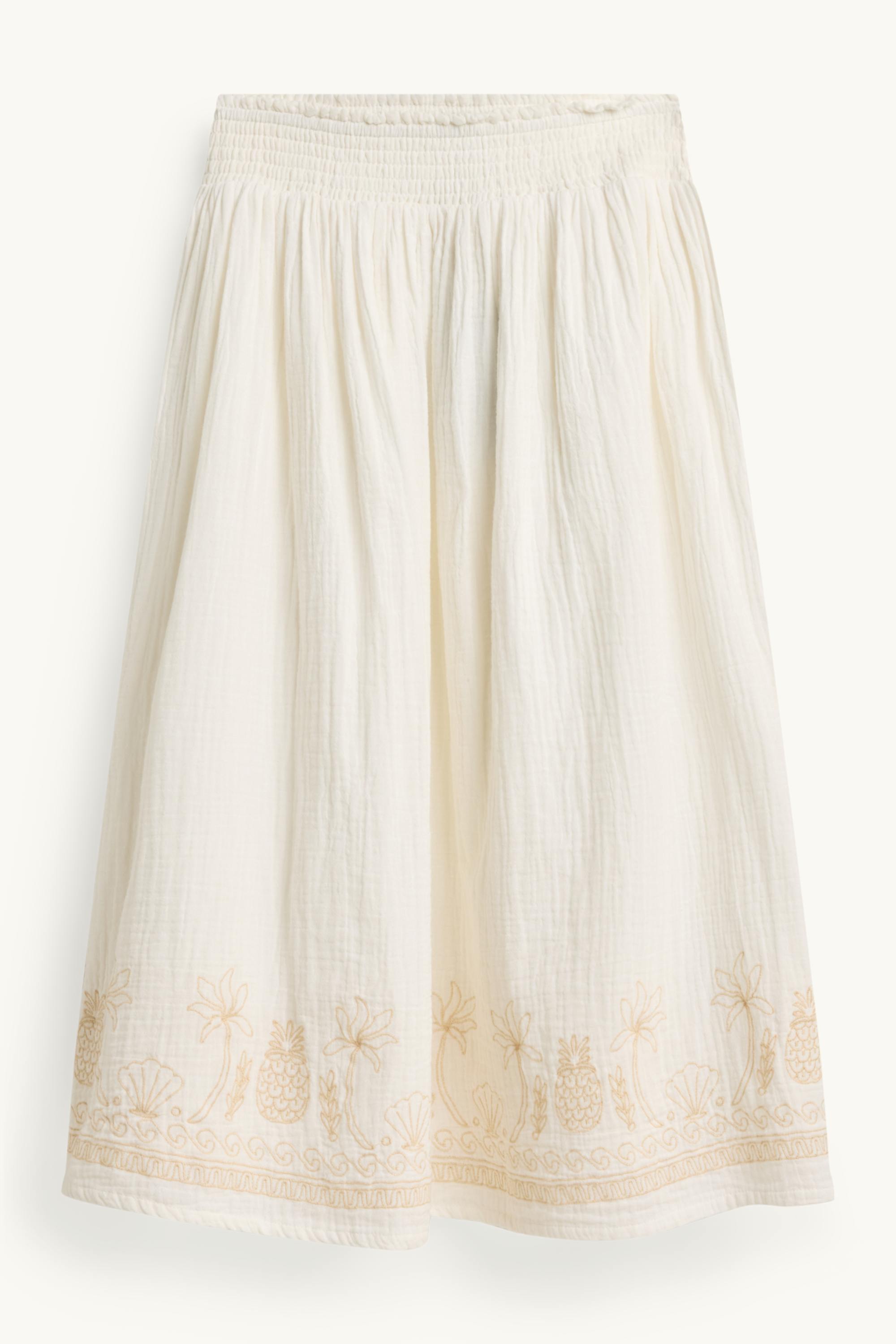 Beach - skirt cremewhite