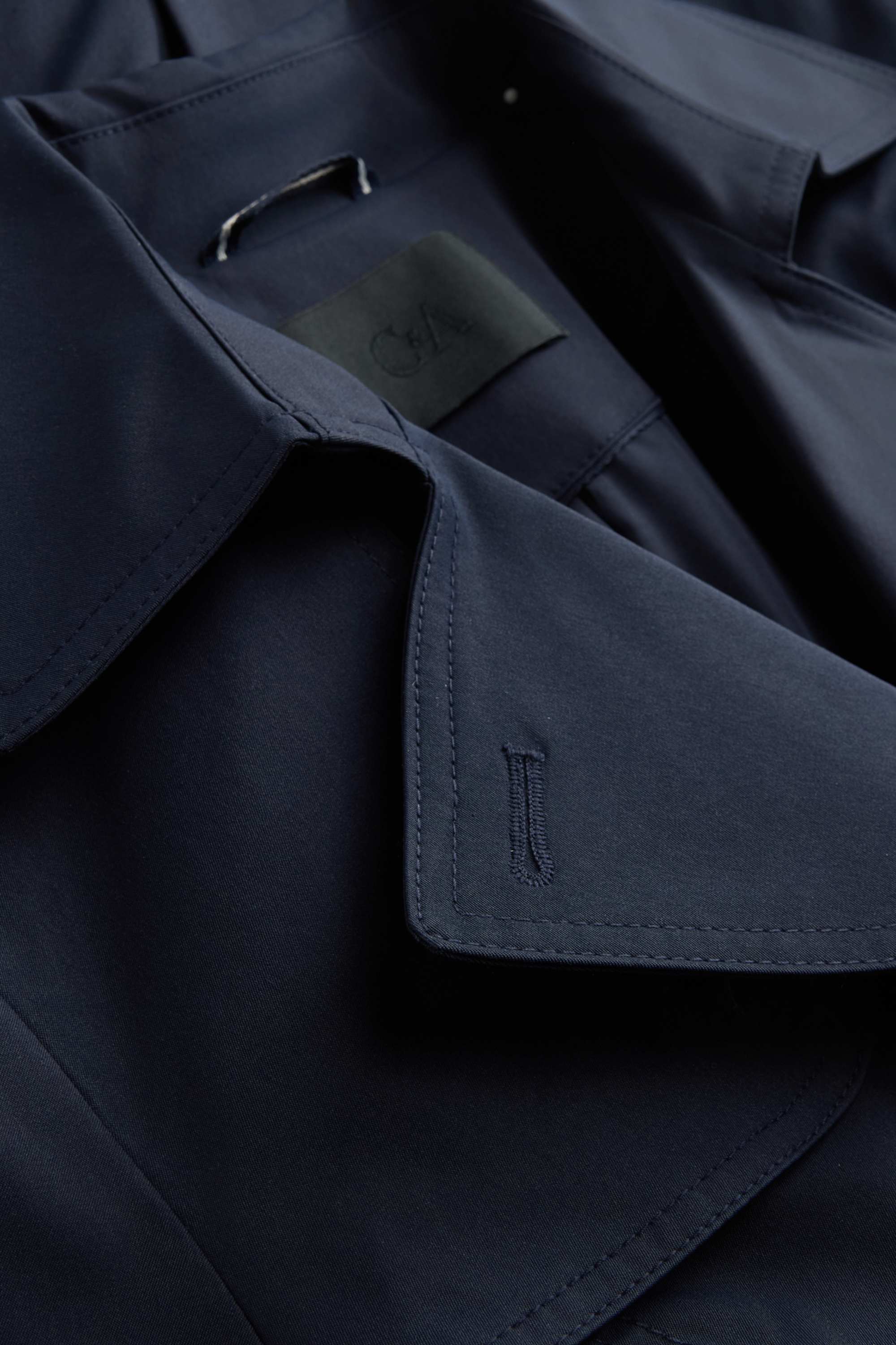 Trench coat - water-repellent dark blue