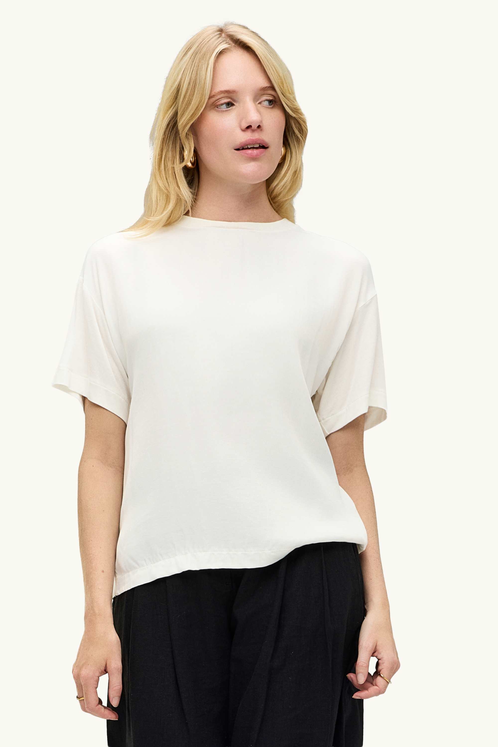 T-shirt - regular fit white