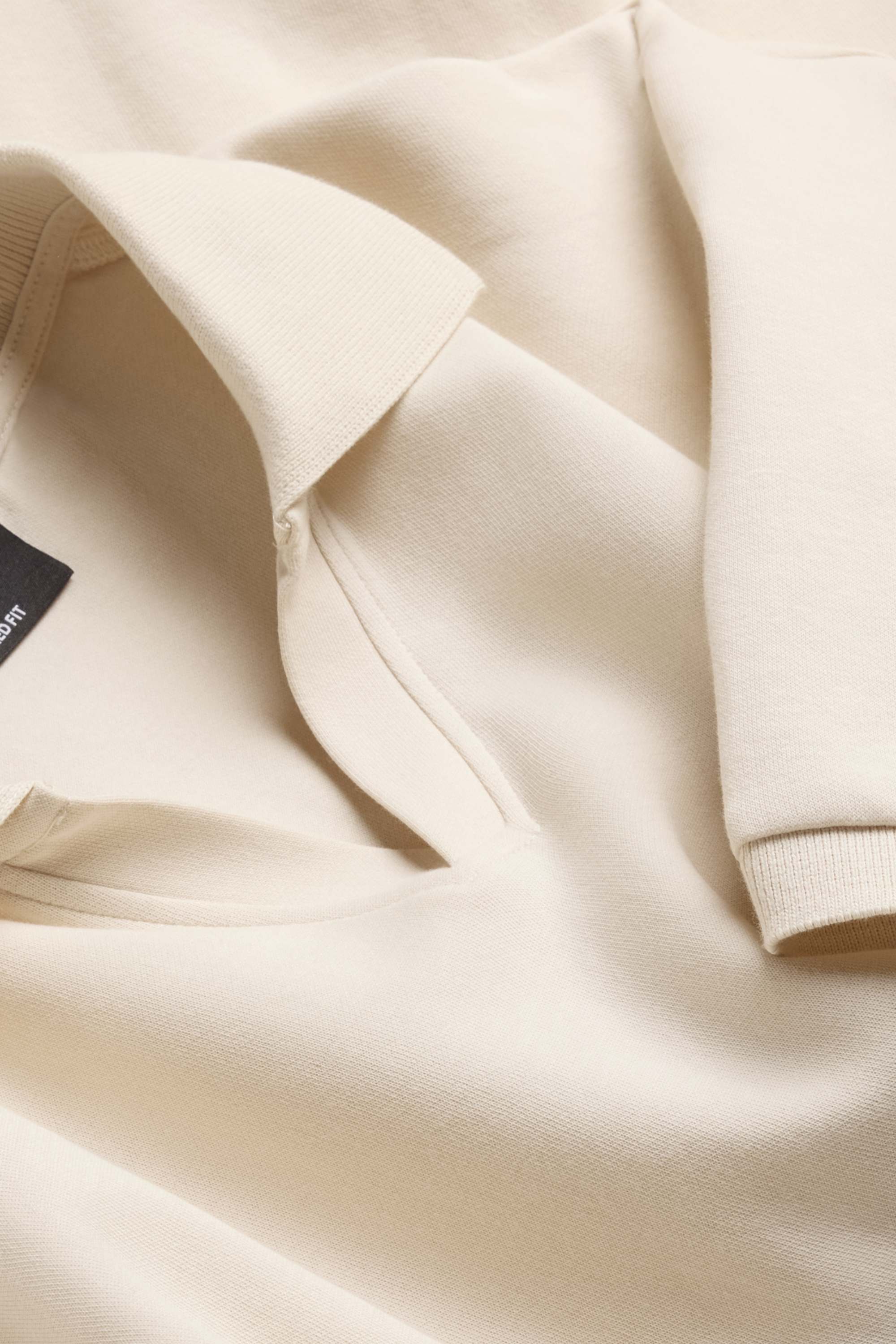 Polo shirt - relaxed fit cremewhite