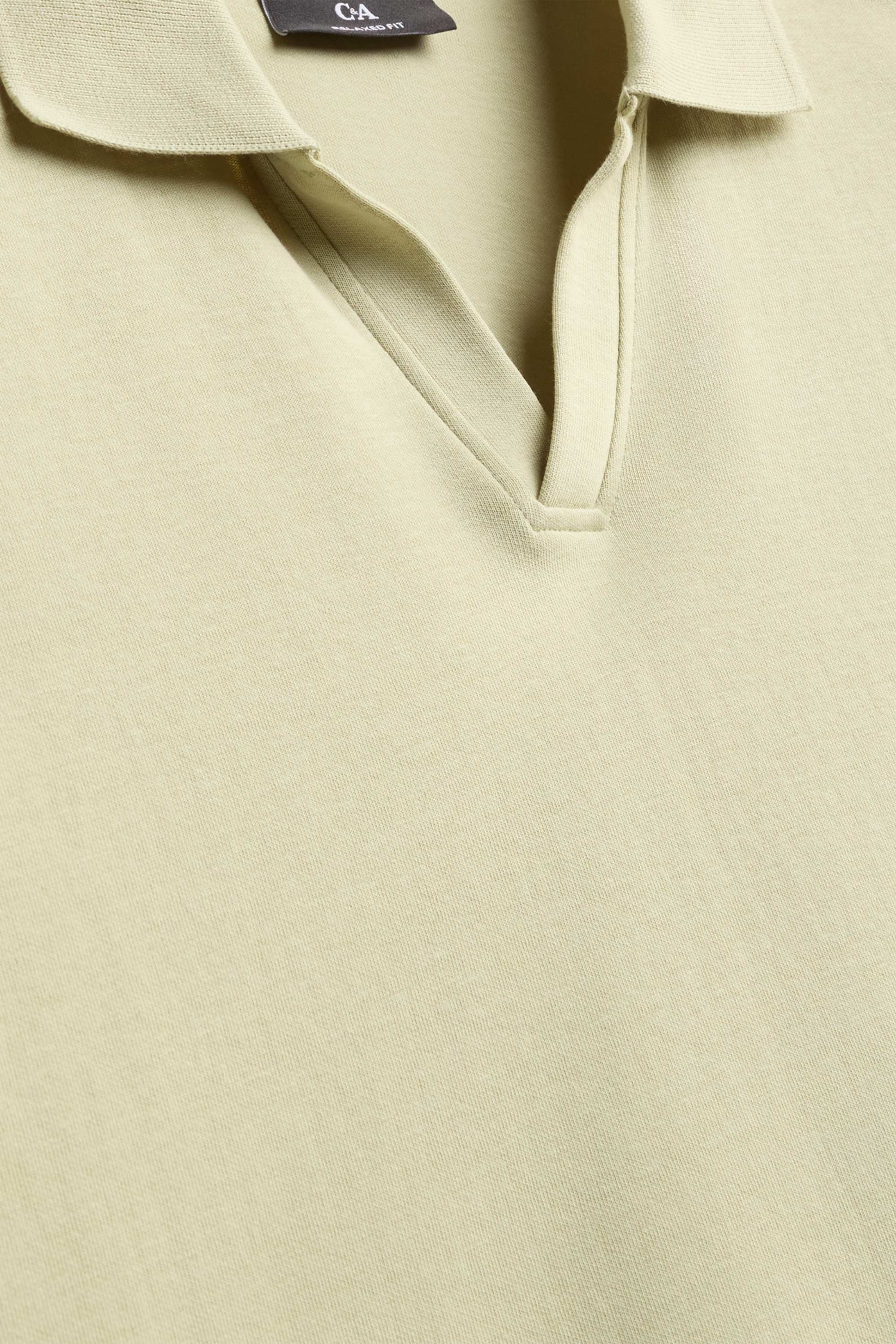 Polo shirt - relaxed fit light green