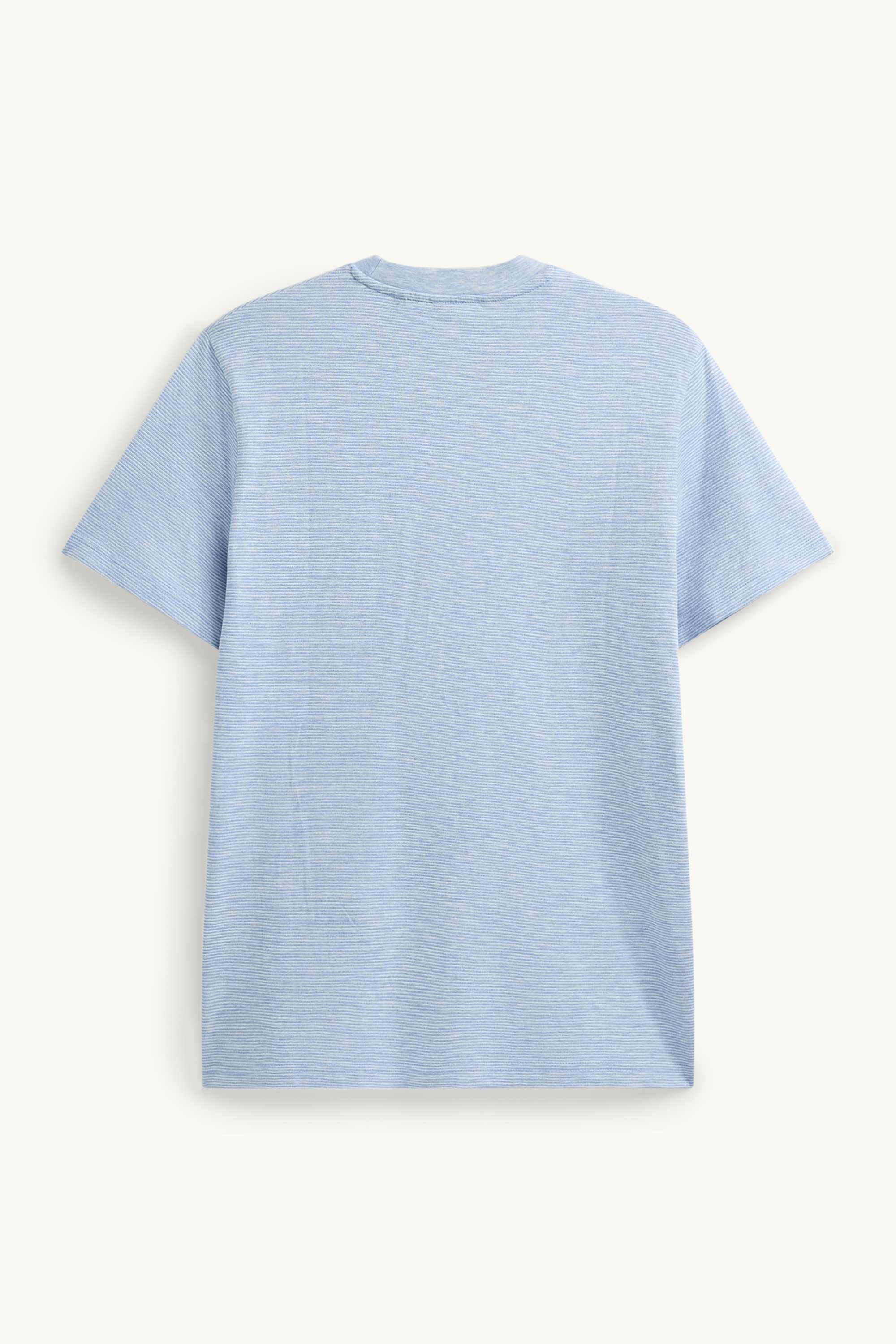 T-shirt - regular fit - striped blue