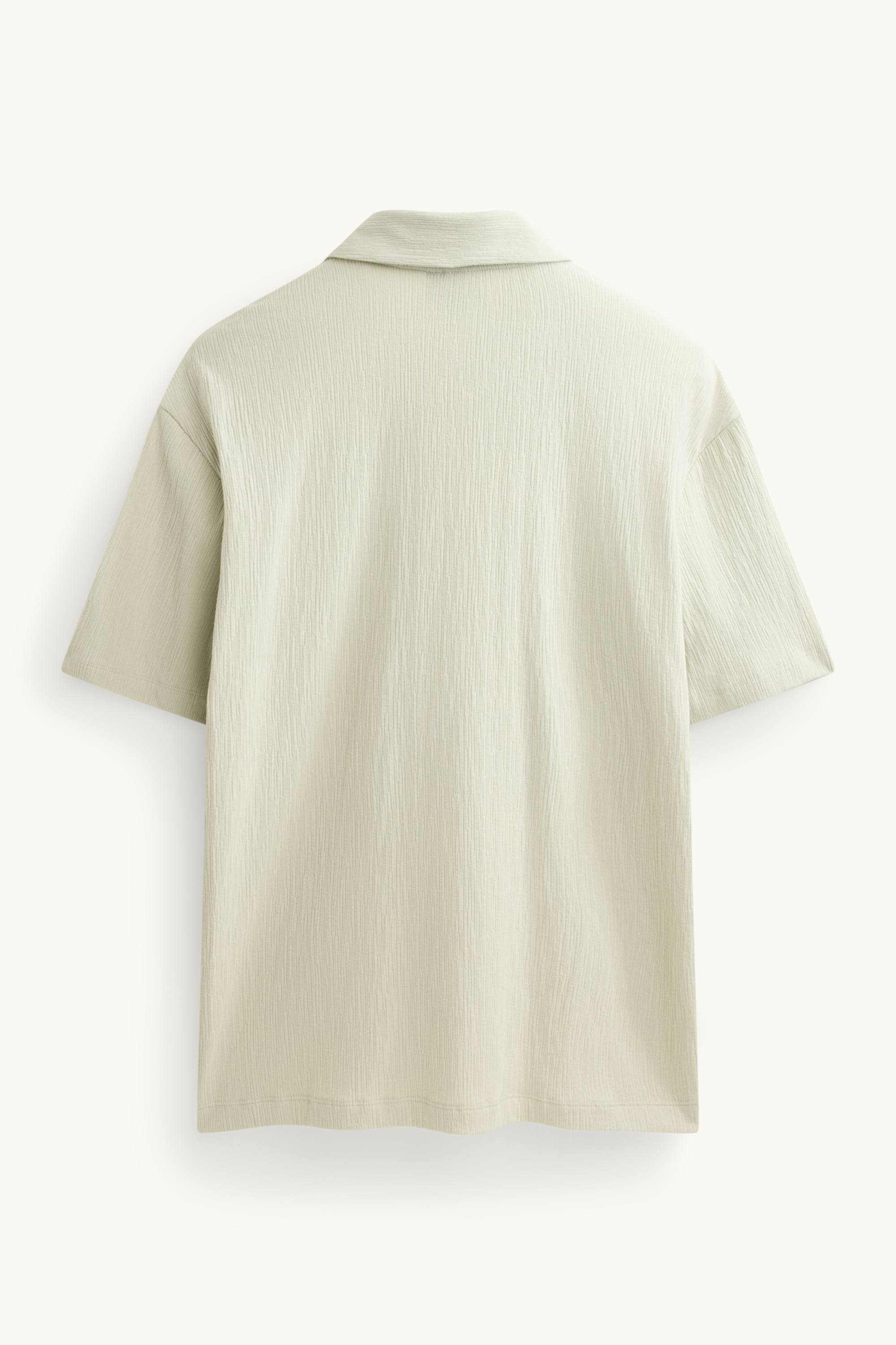 Polo shirt - relaxed fit light green