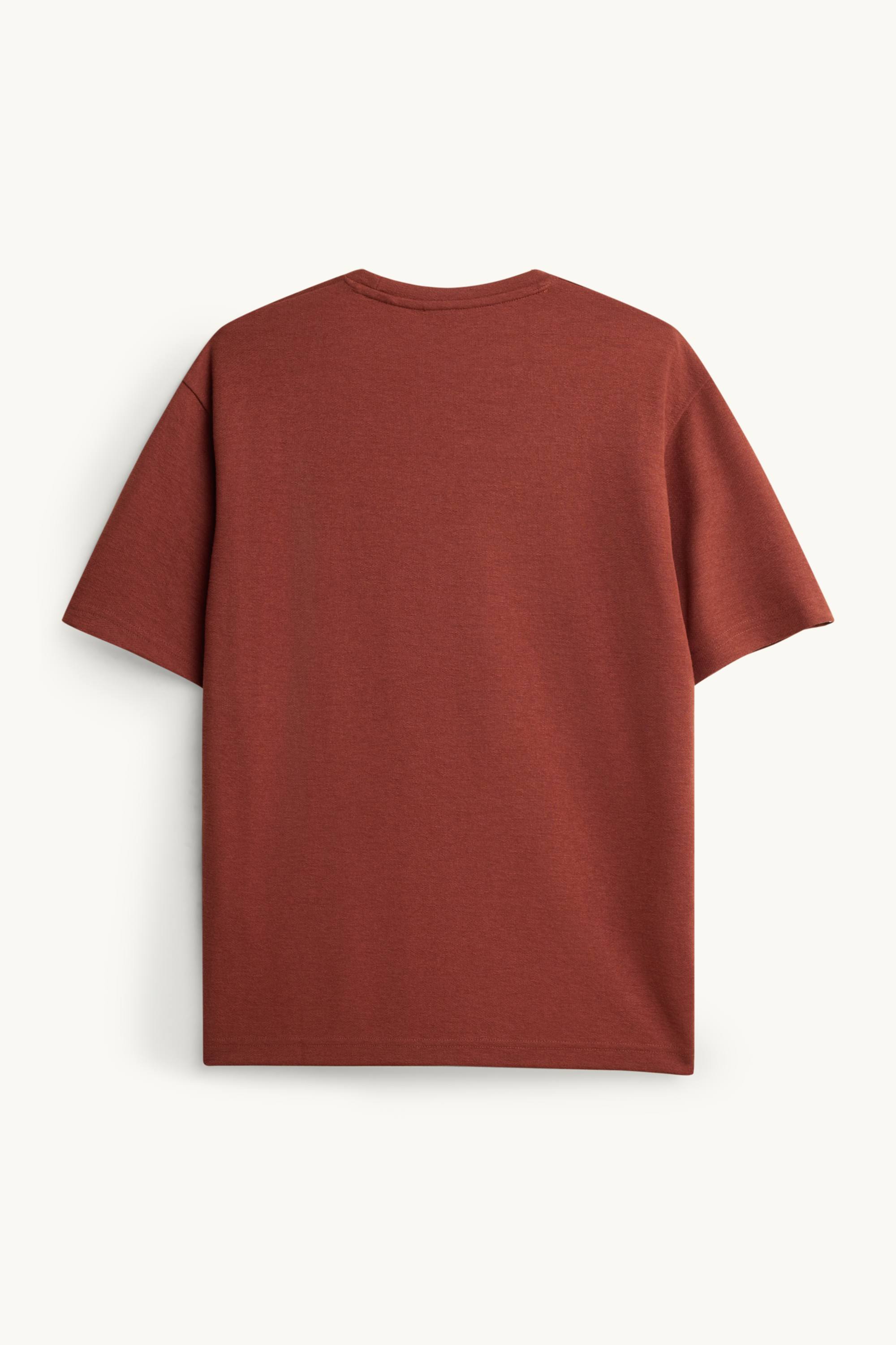 T-shirt - relaxed fit brown