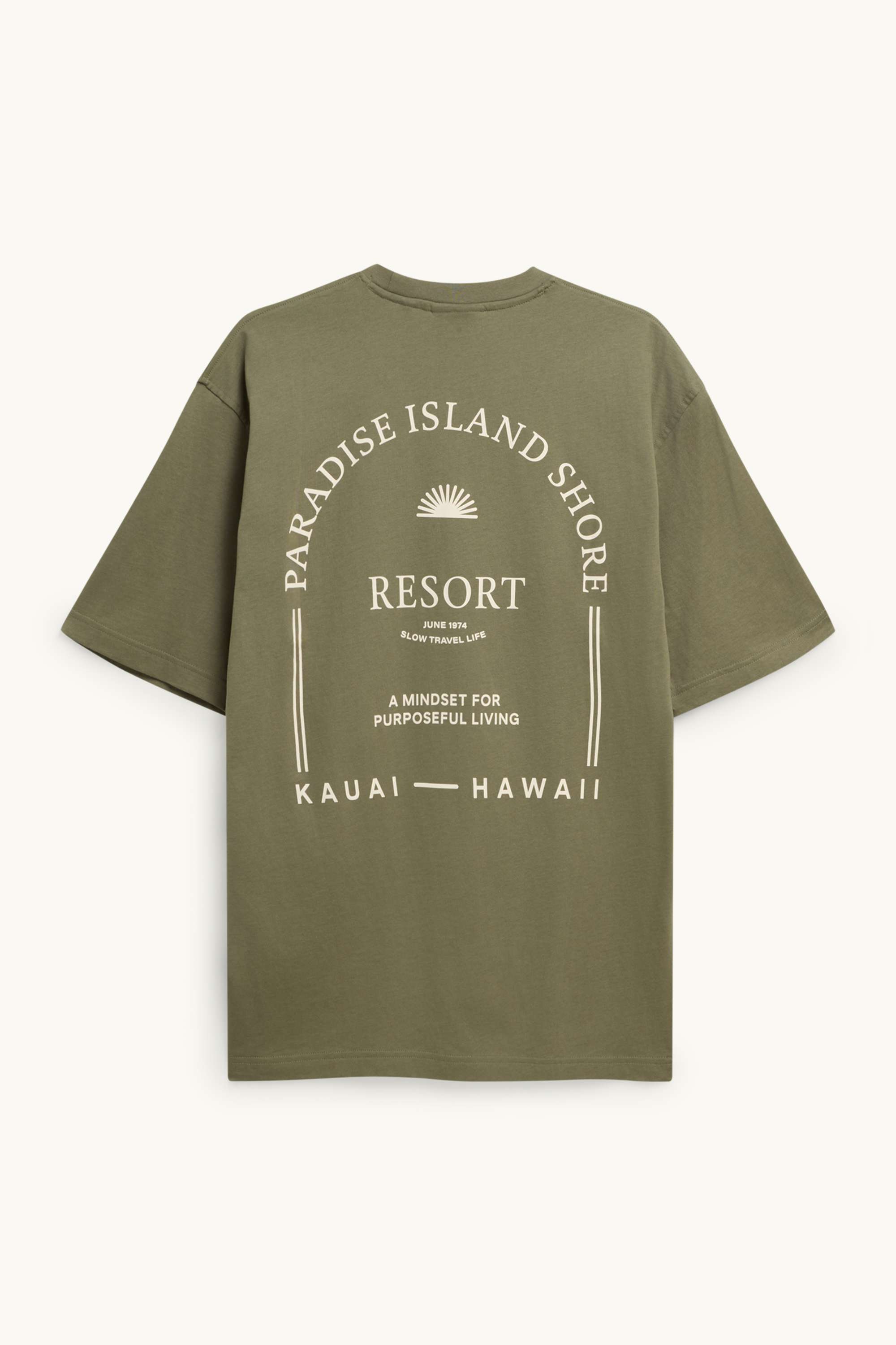 T-shirt - relaxed fit green