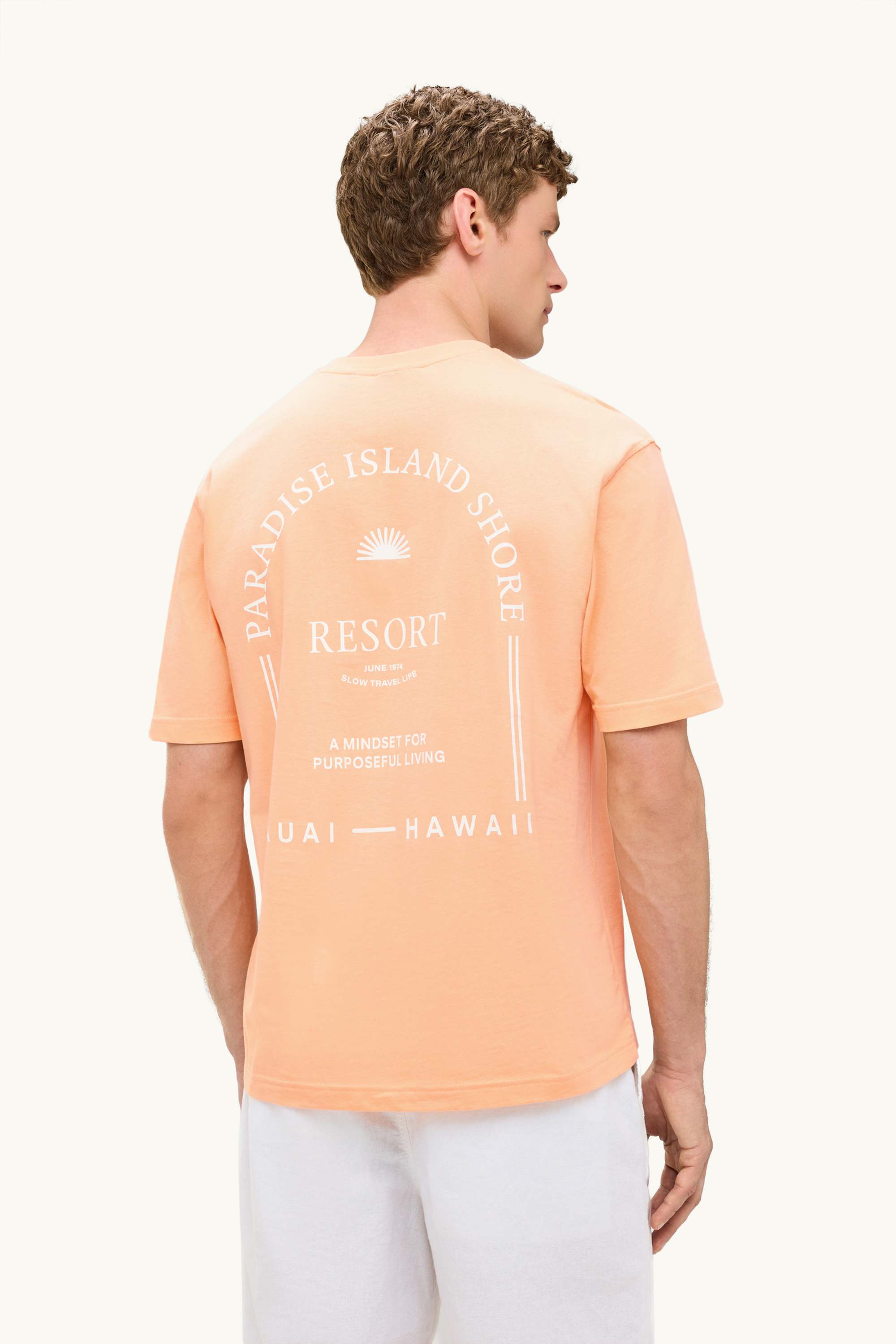 T-shirt - relaxed fit coral