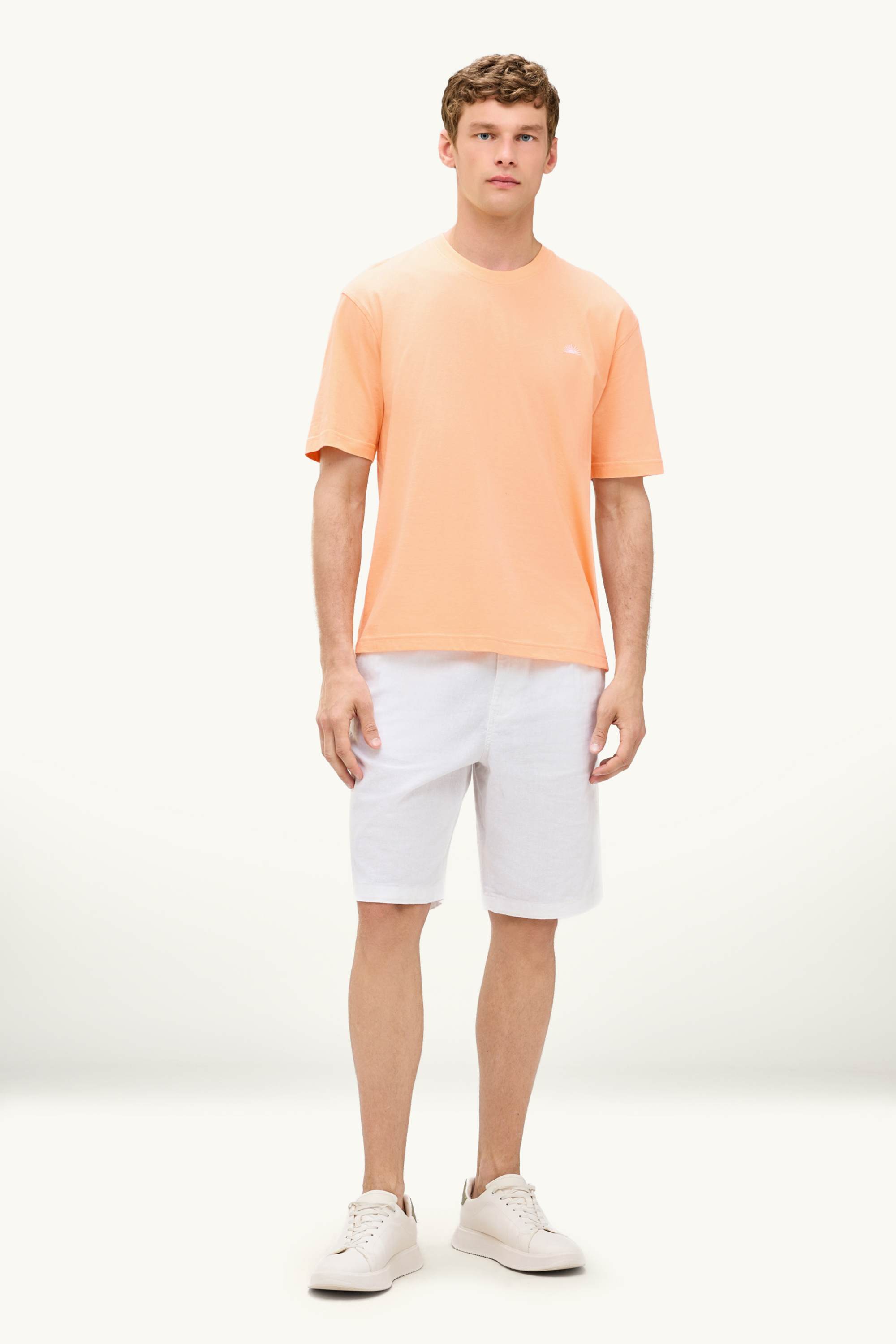 T-shirt - relaxed fit coral