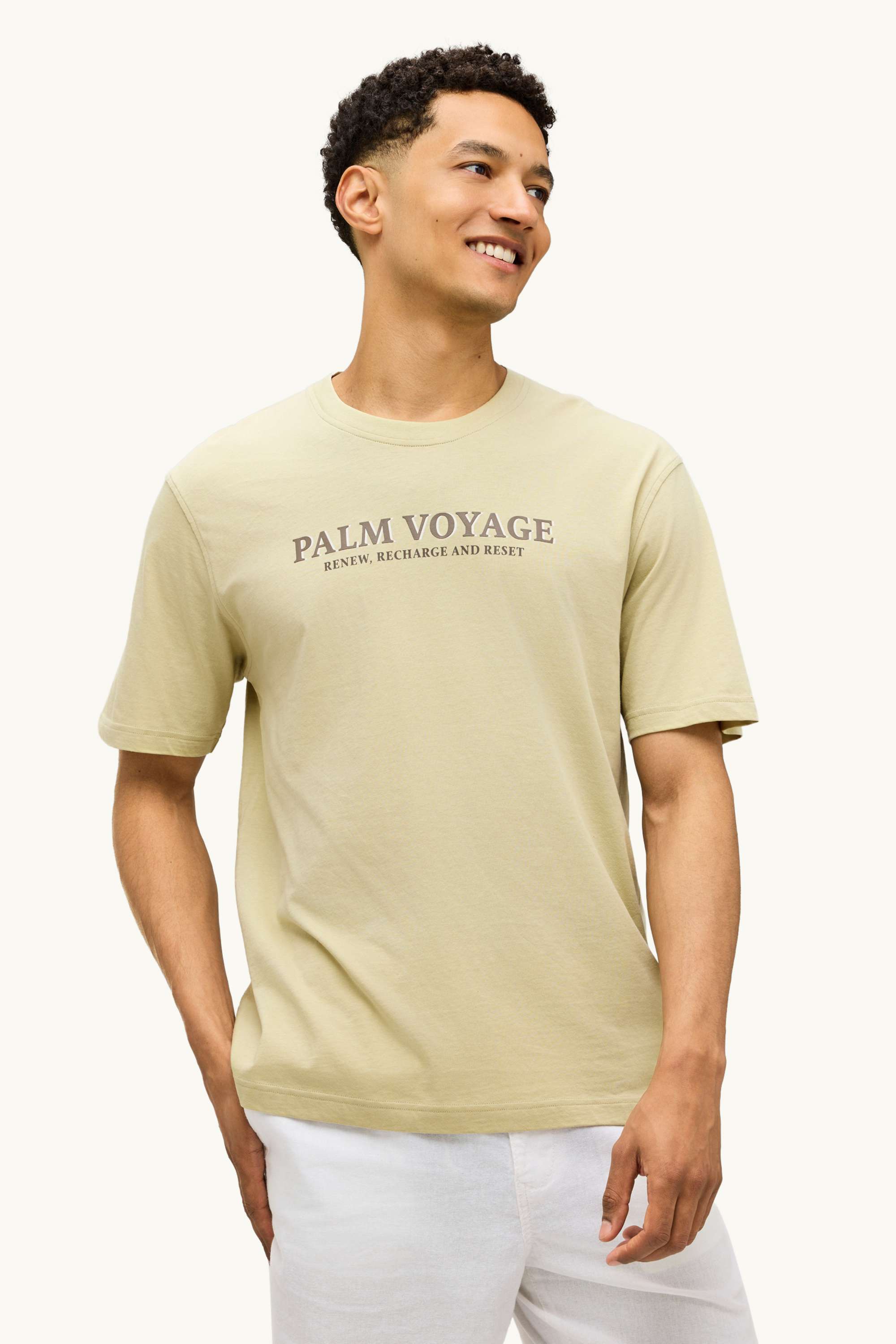 T-shirt - regular fit light green