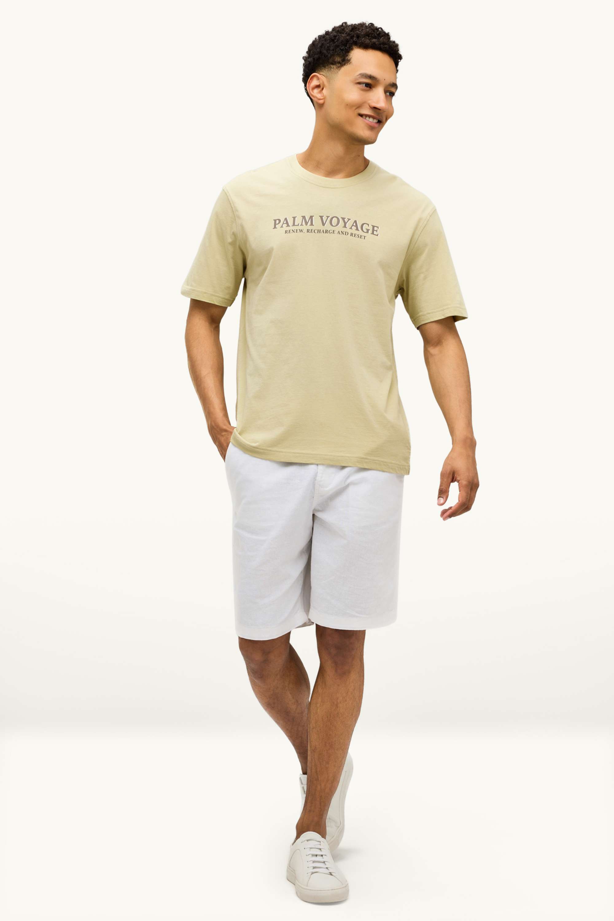T-shirt - regular fit light green