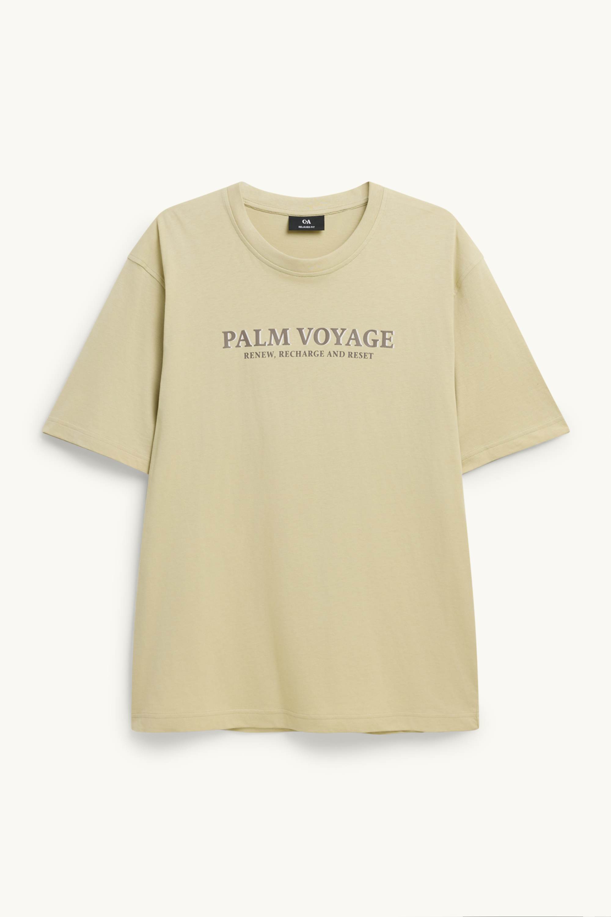 T-shirt - regular fit light green