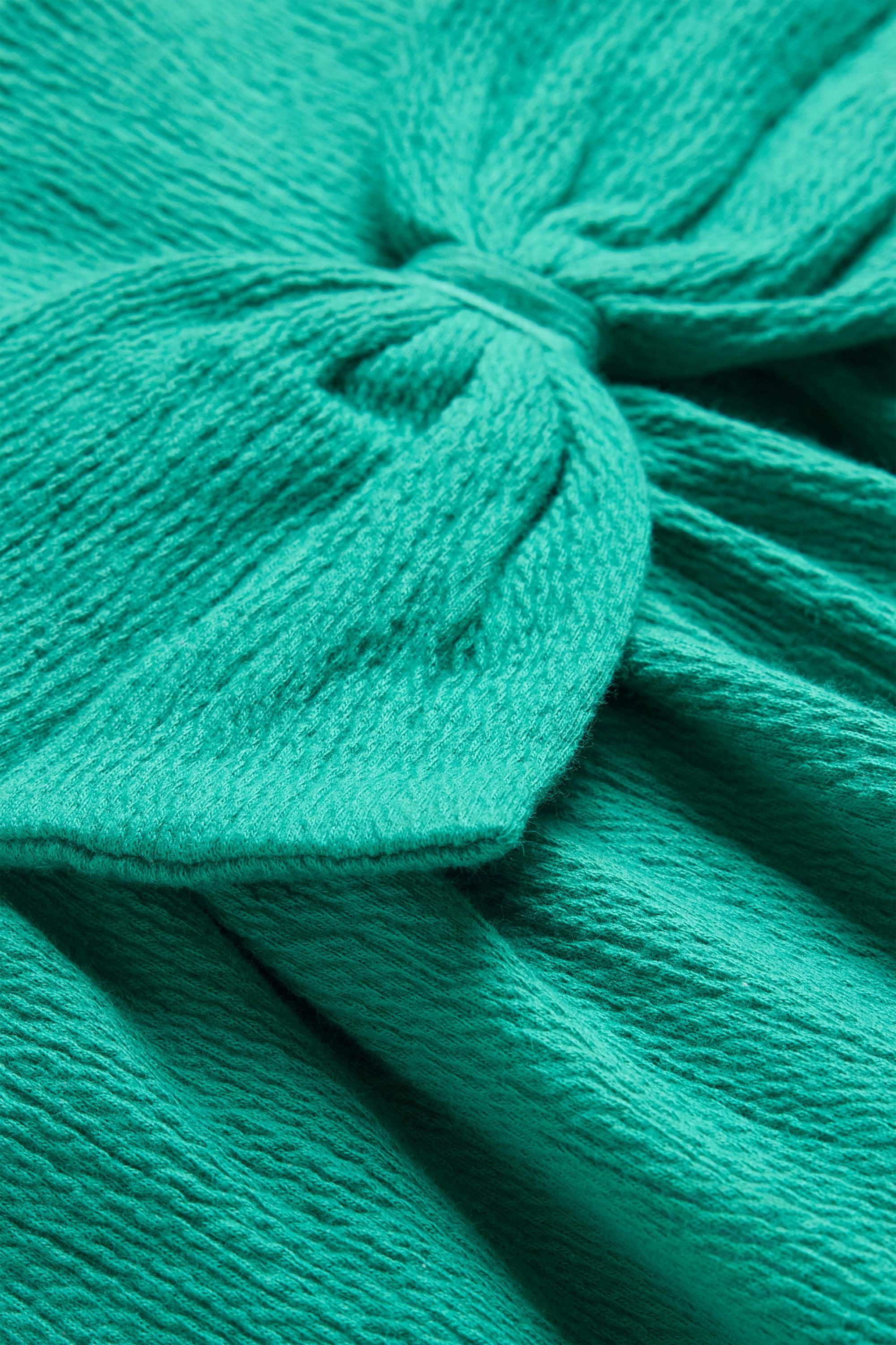 Dress - textured green