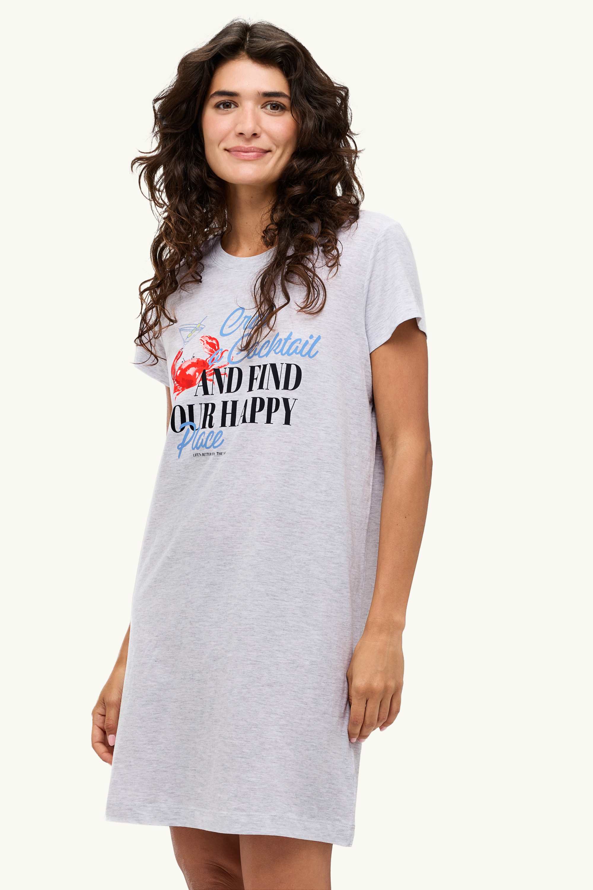 Nightdress gray
