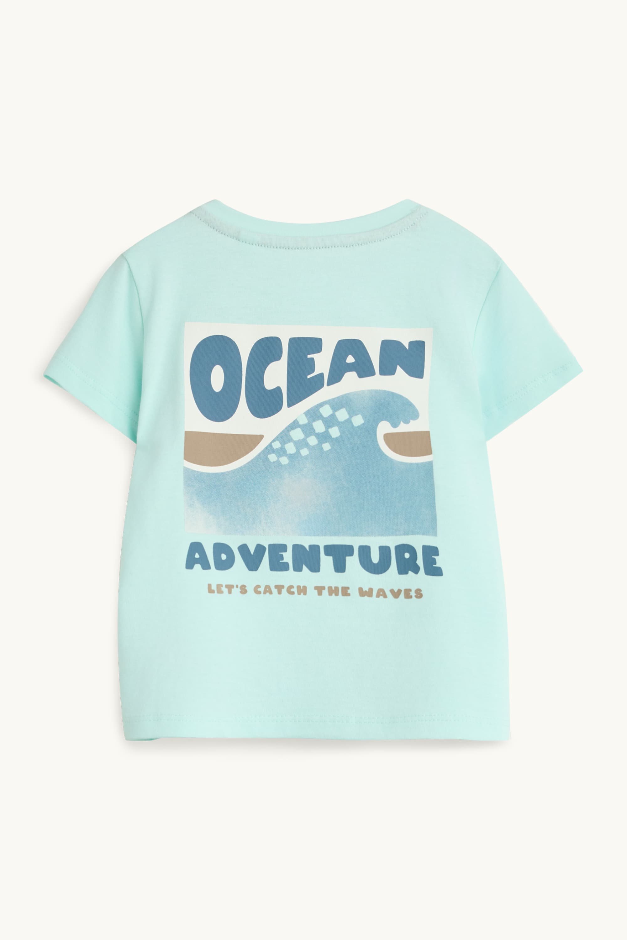Sea - baby short sleeve T-shirt turquoise