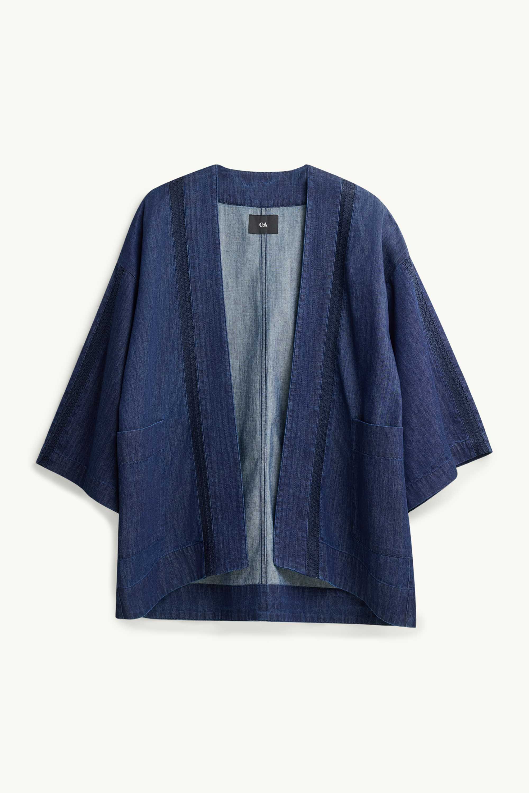 Denim kimono denim-dark blue