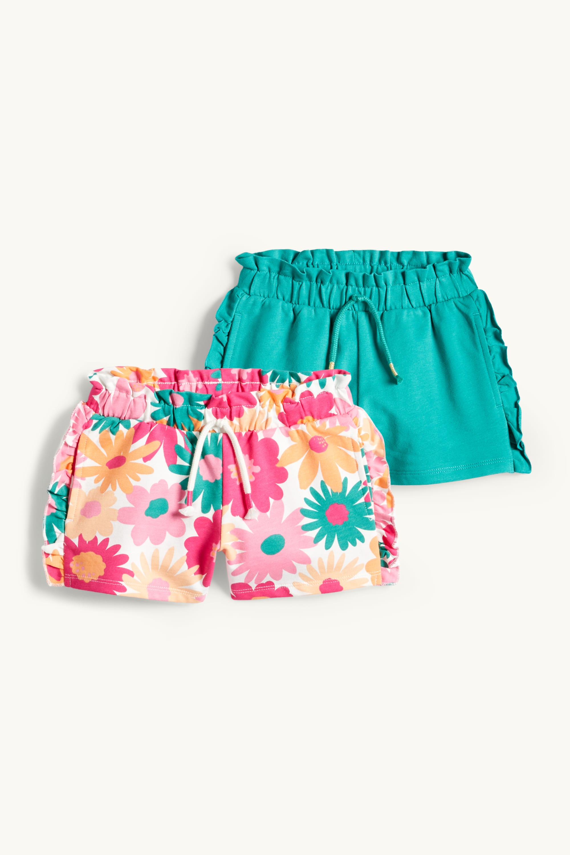 Multipack of 2 - floral - sweat shorts multicoloured