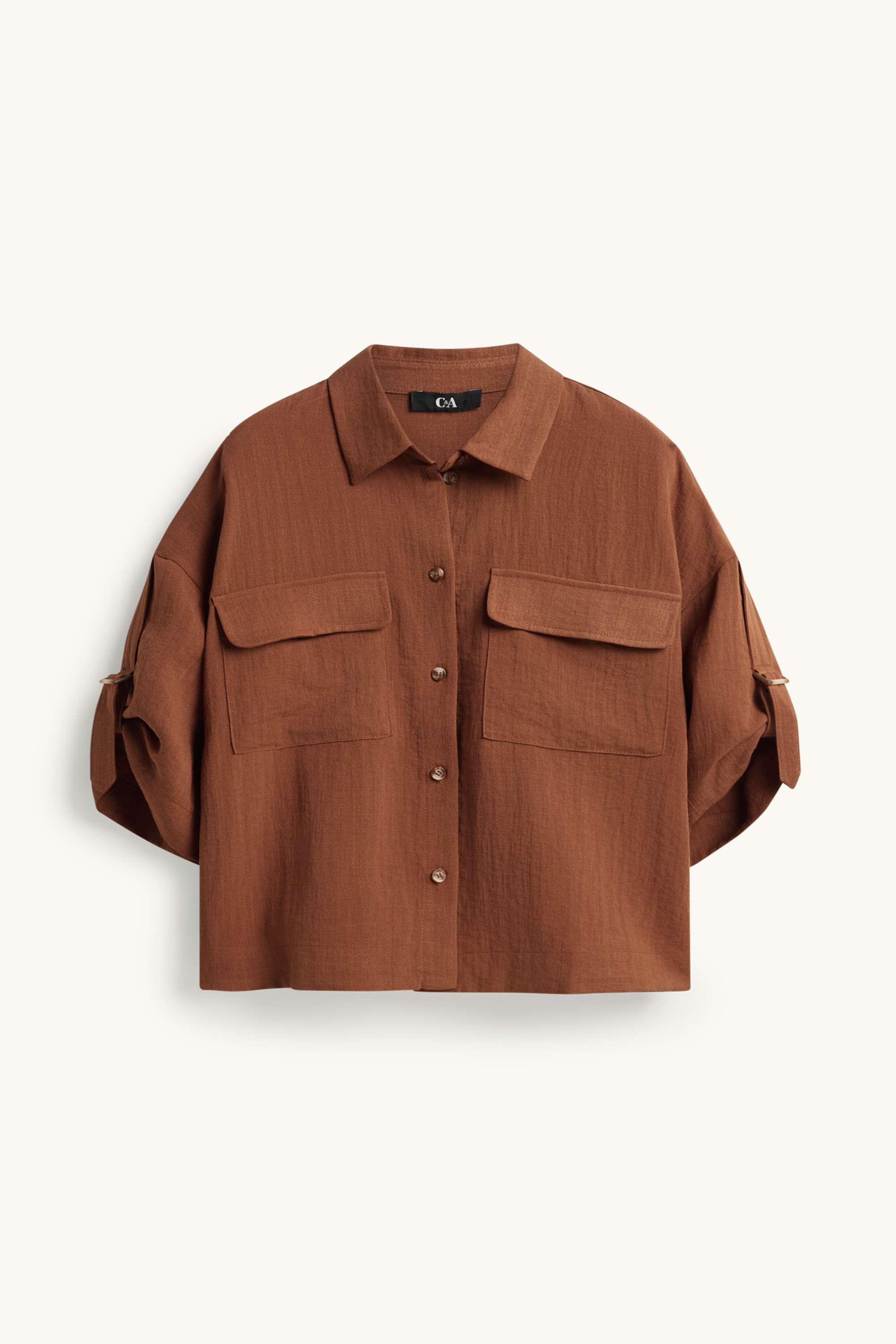 Shirt blouse brown