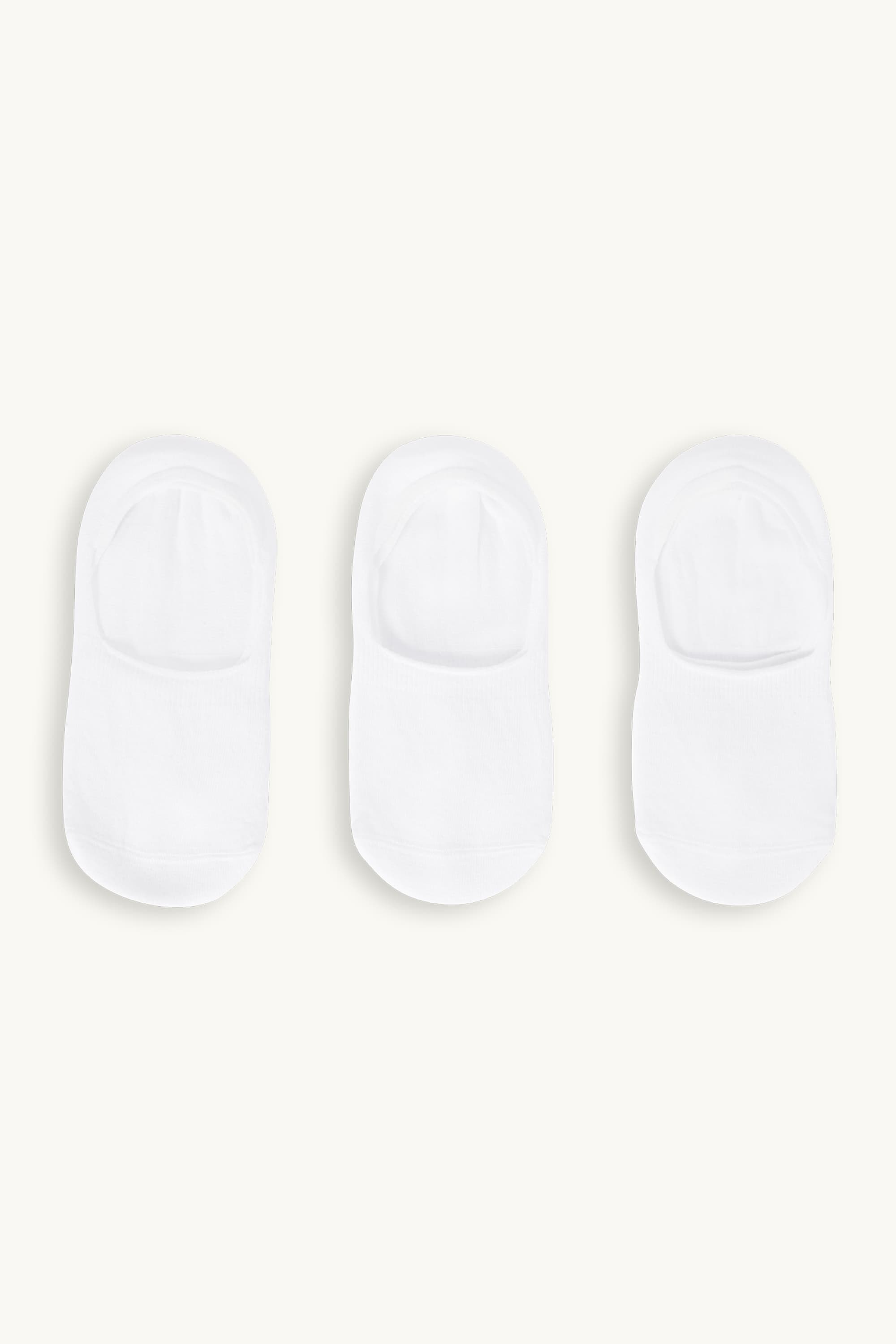 Multipack of 3 - footsies white