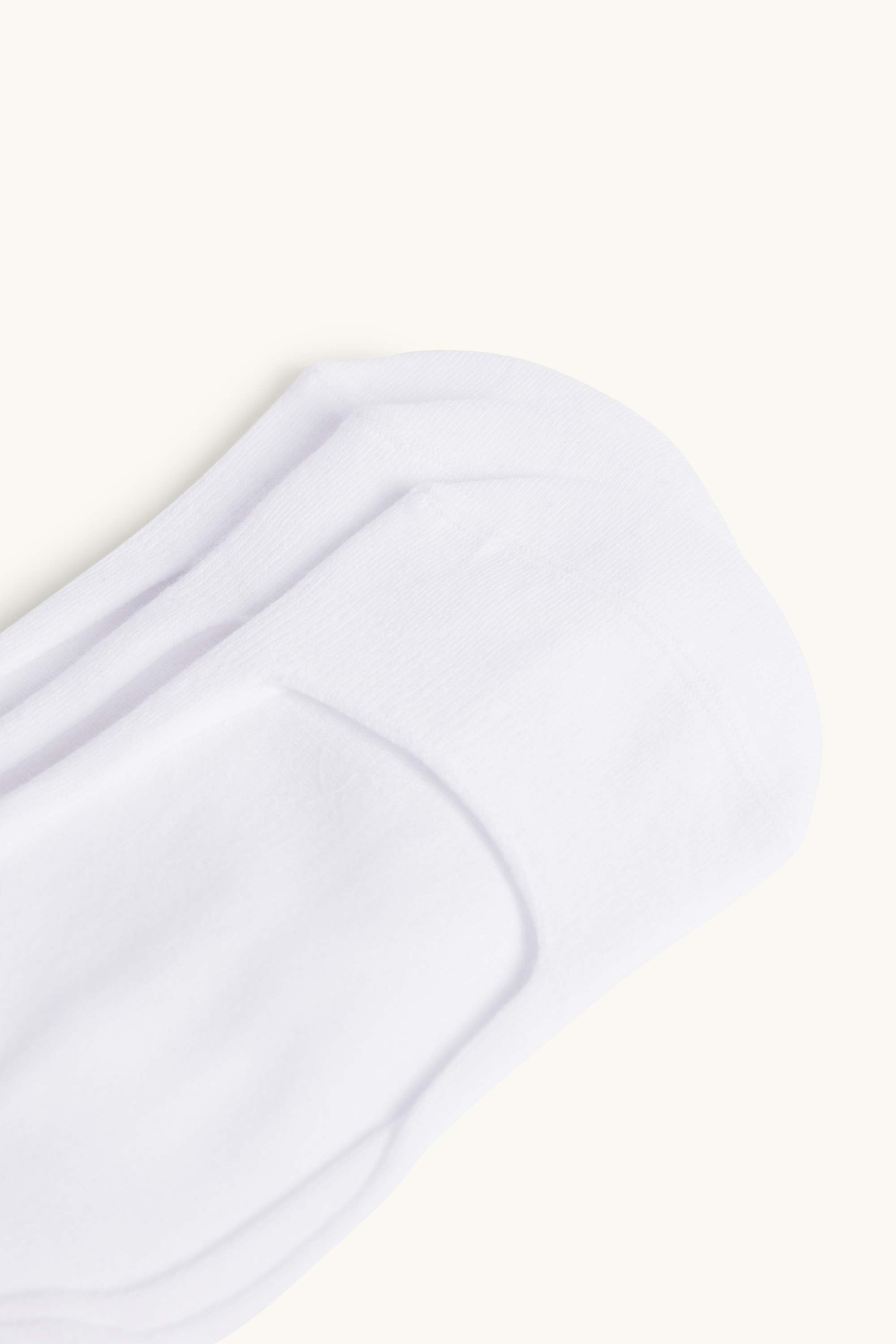 Multipack of 3 - footsies white