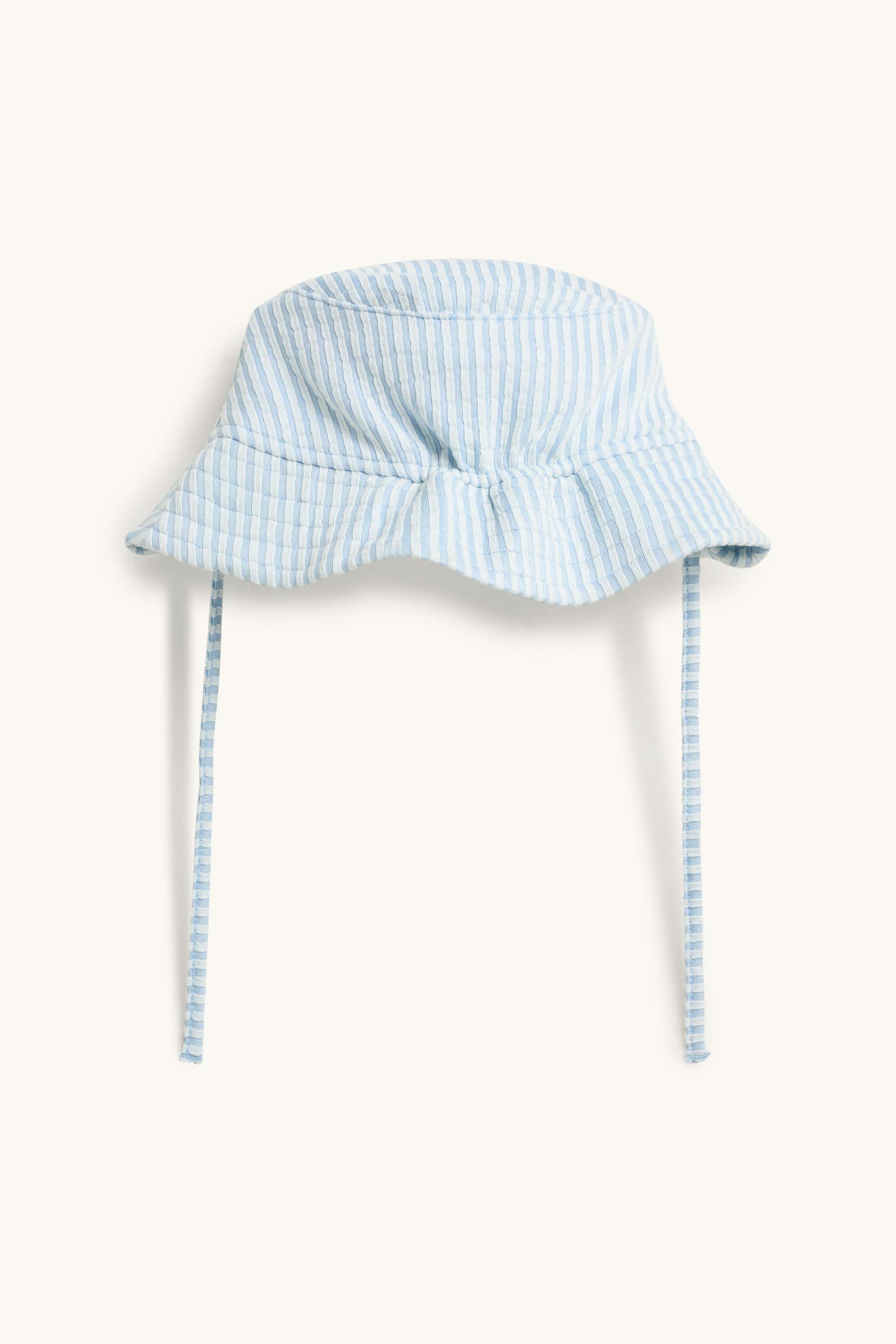 Scallop - baby outfit - 3 piece white / light blue