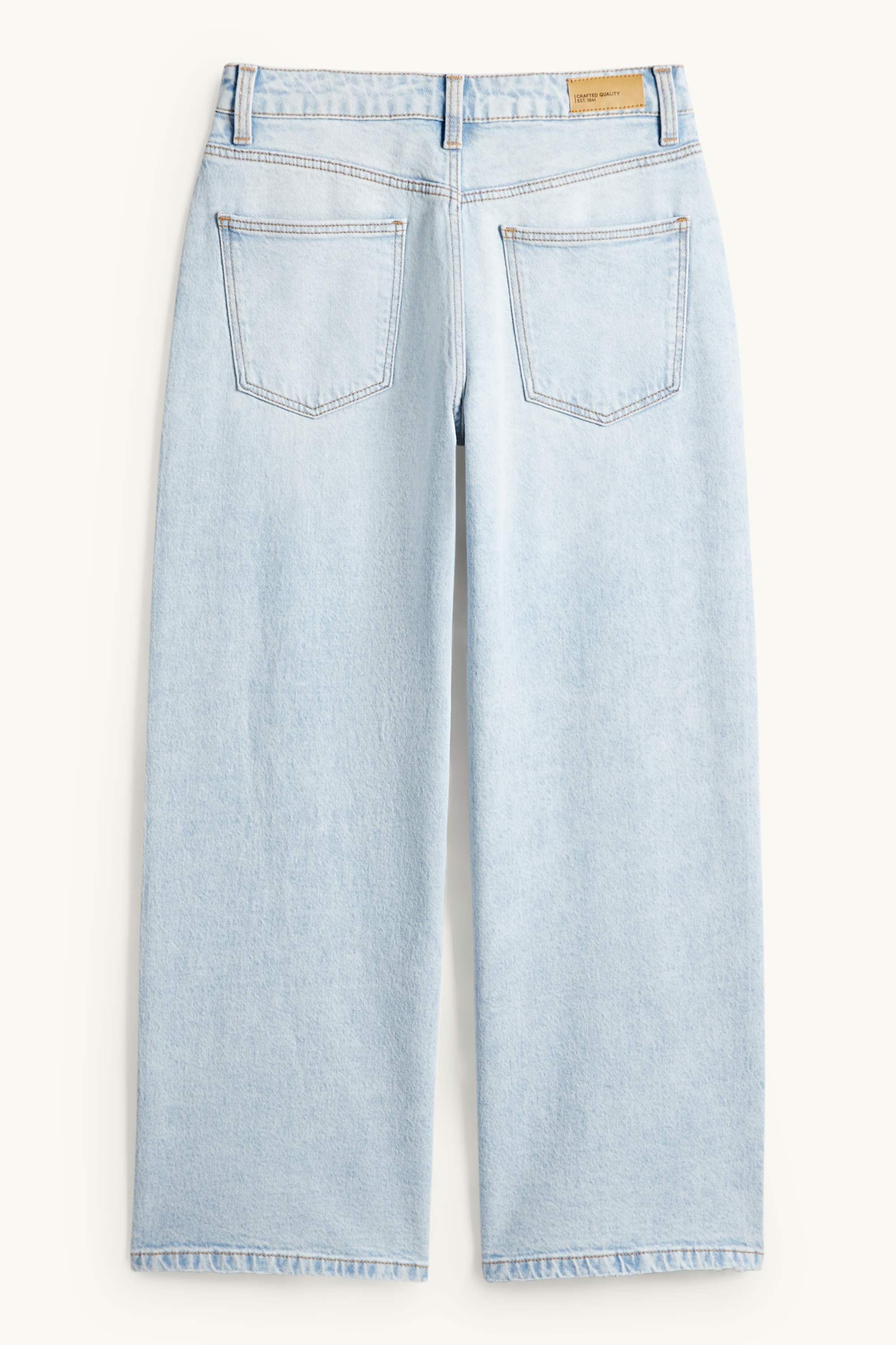 Wide leg jeans denim-light blue