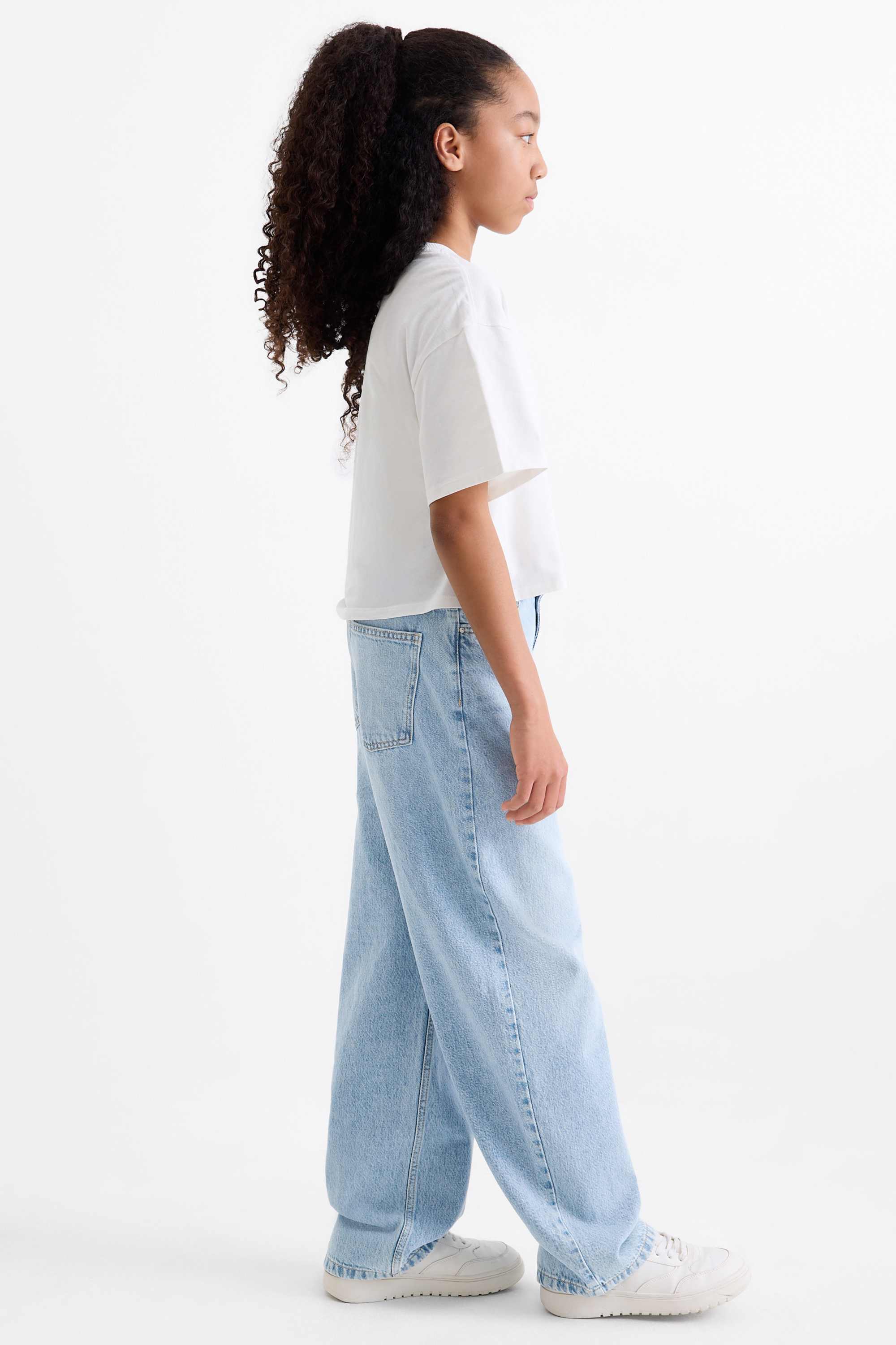 Barrel jeans blue