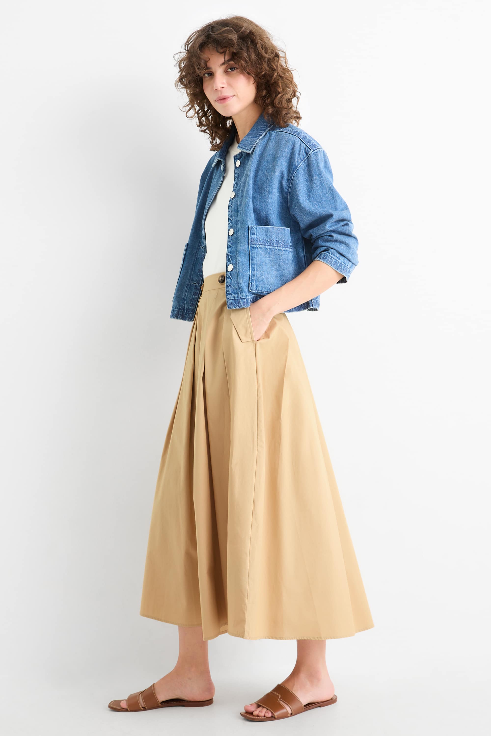 Skirt light brown