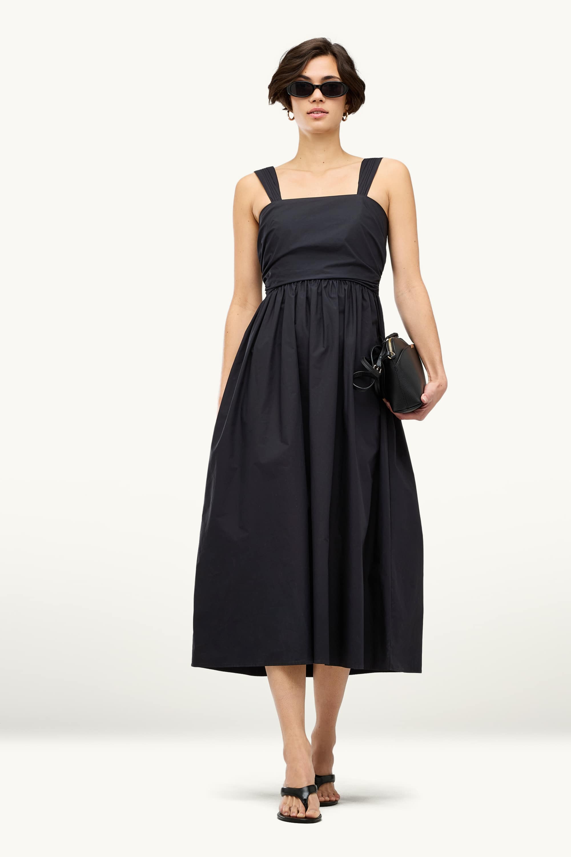Fit & flare dress black