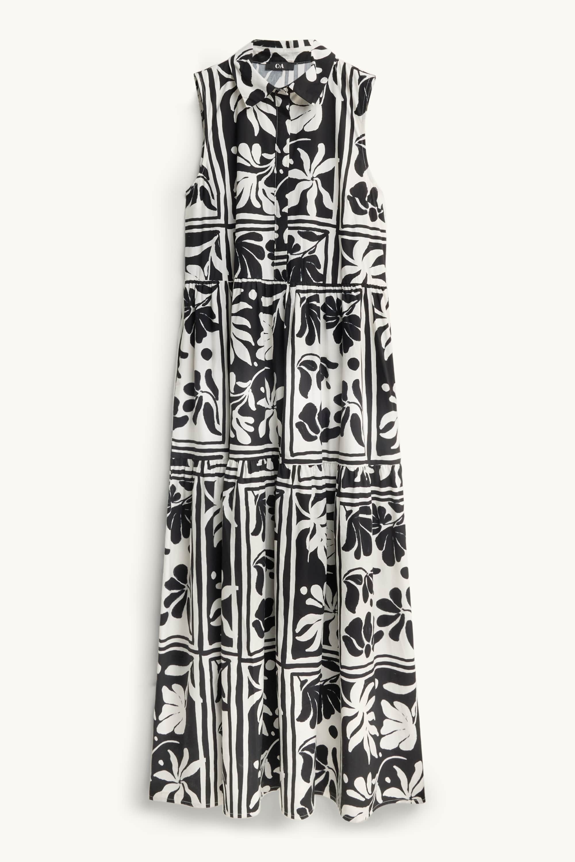 Dress black / white