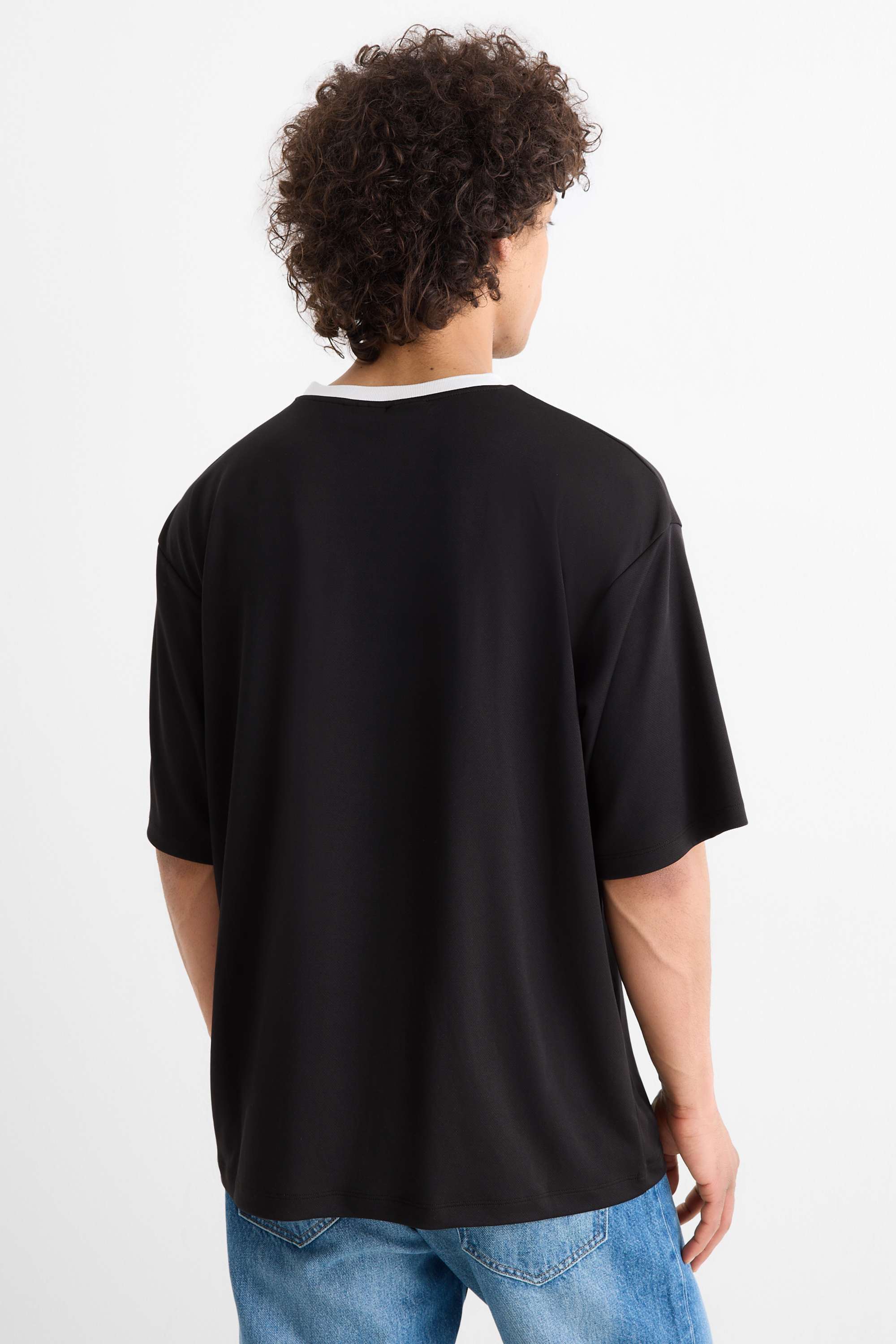 T-shirt - oversized - Naruto black