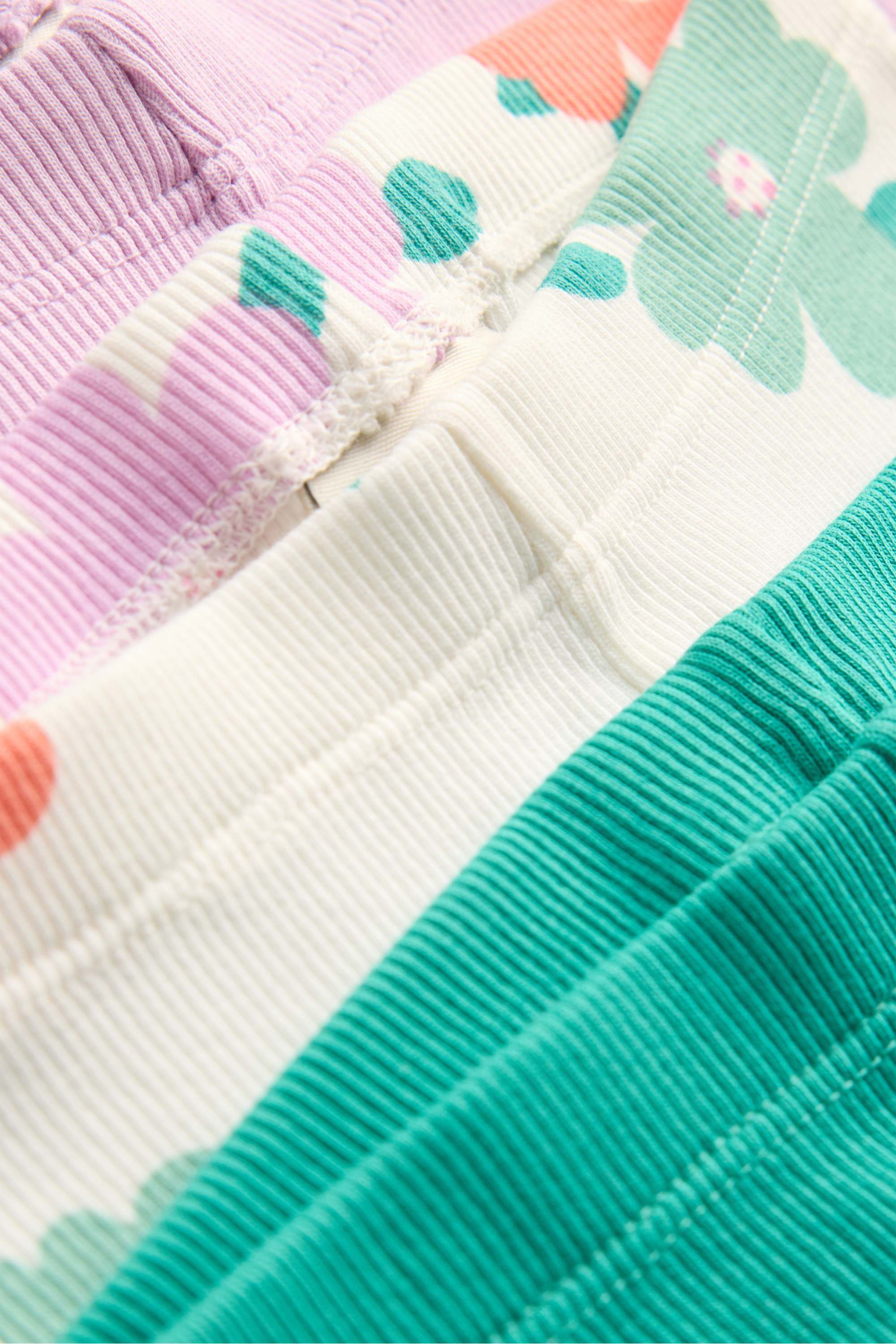 Multipack of 3 - floral - leggings white / green