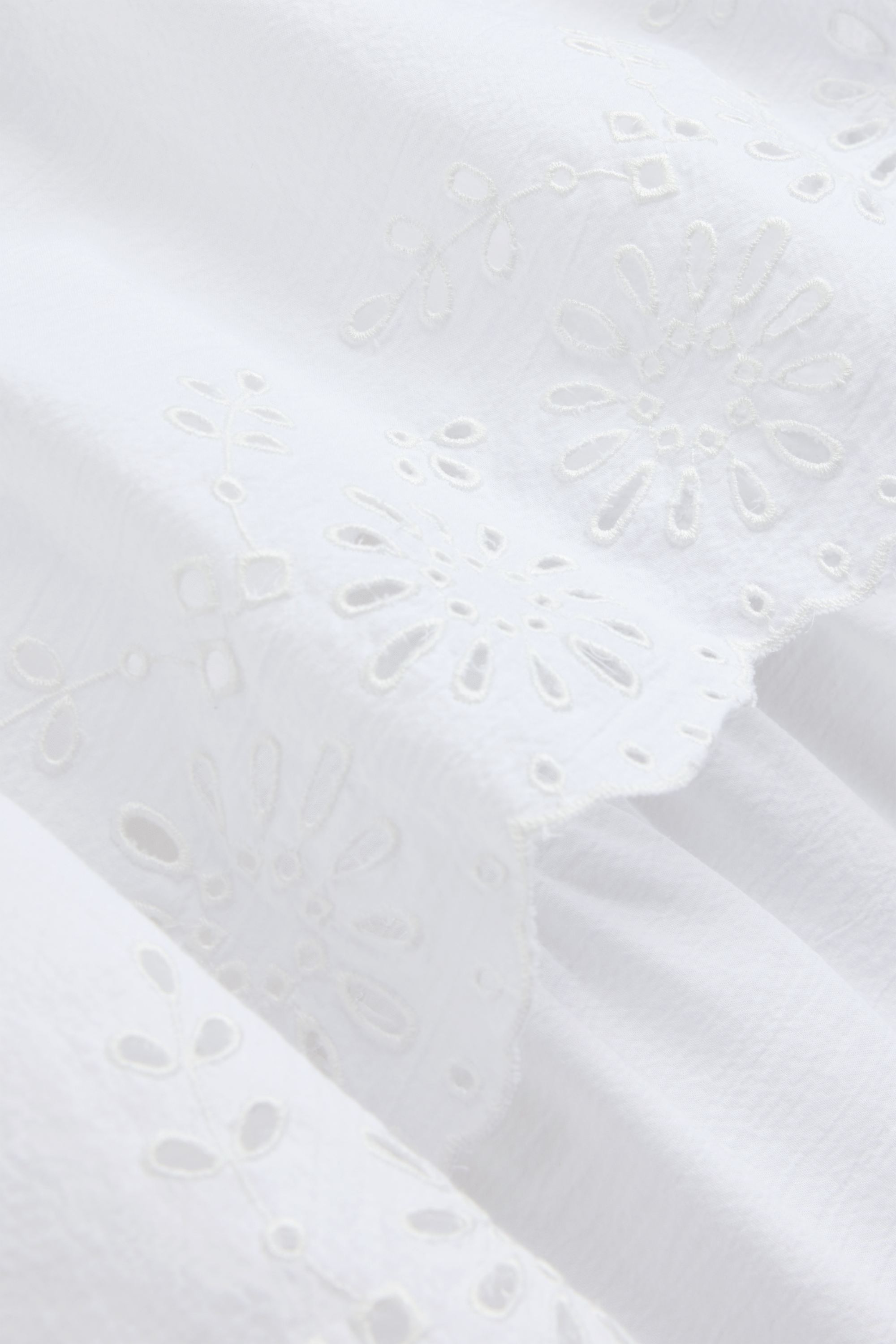 Skirt - broderie anglaise white