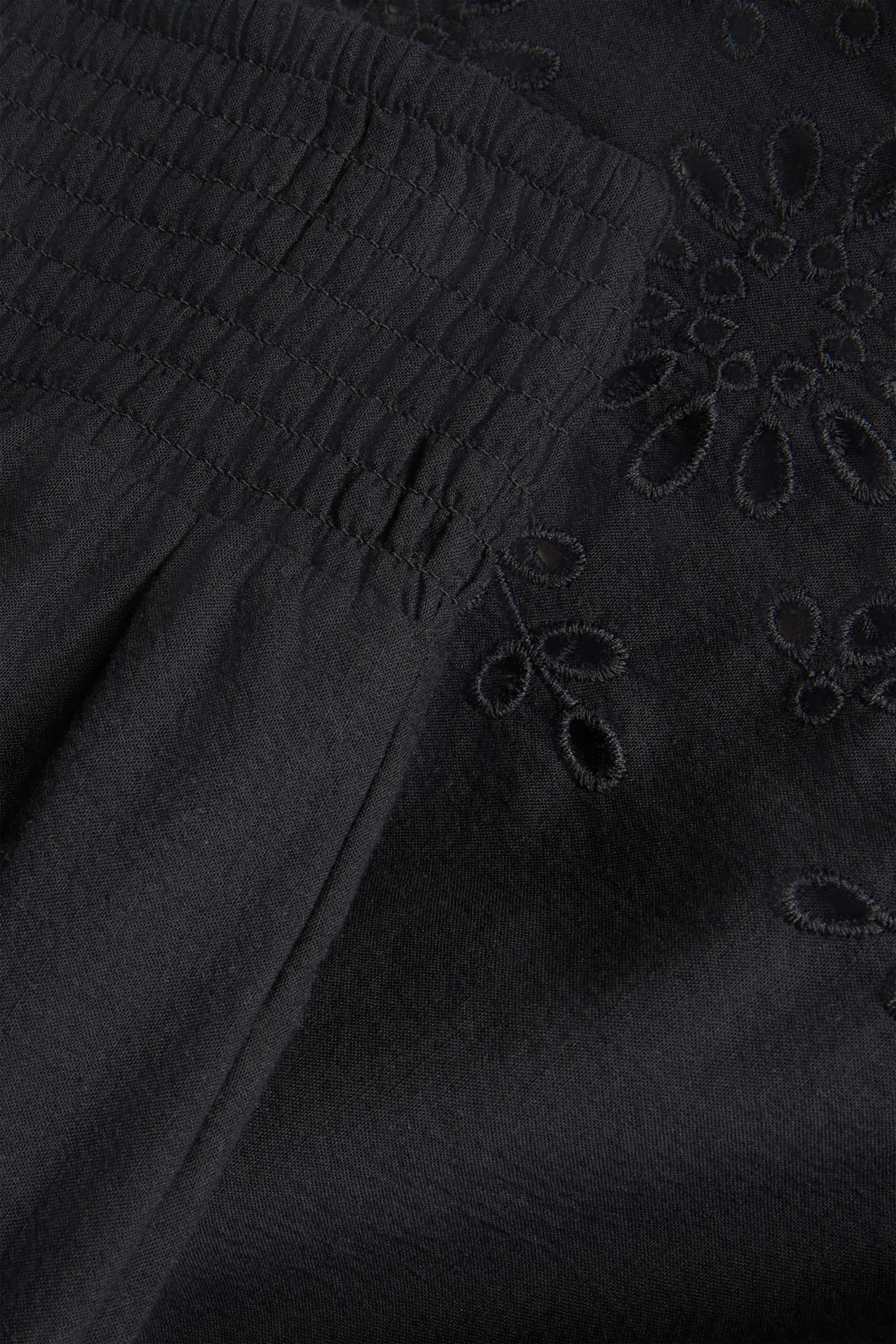 Skirt - broderie anglaise black
