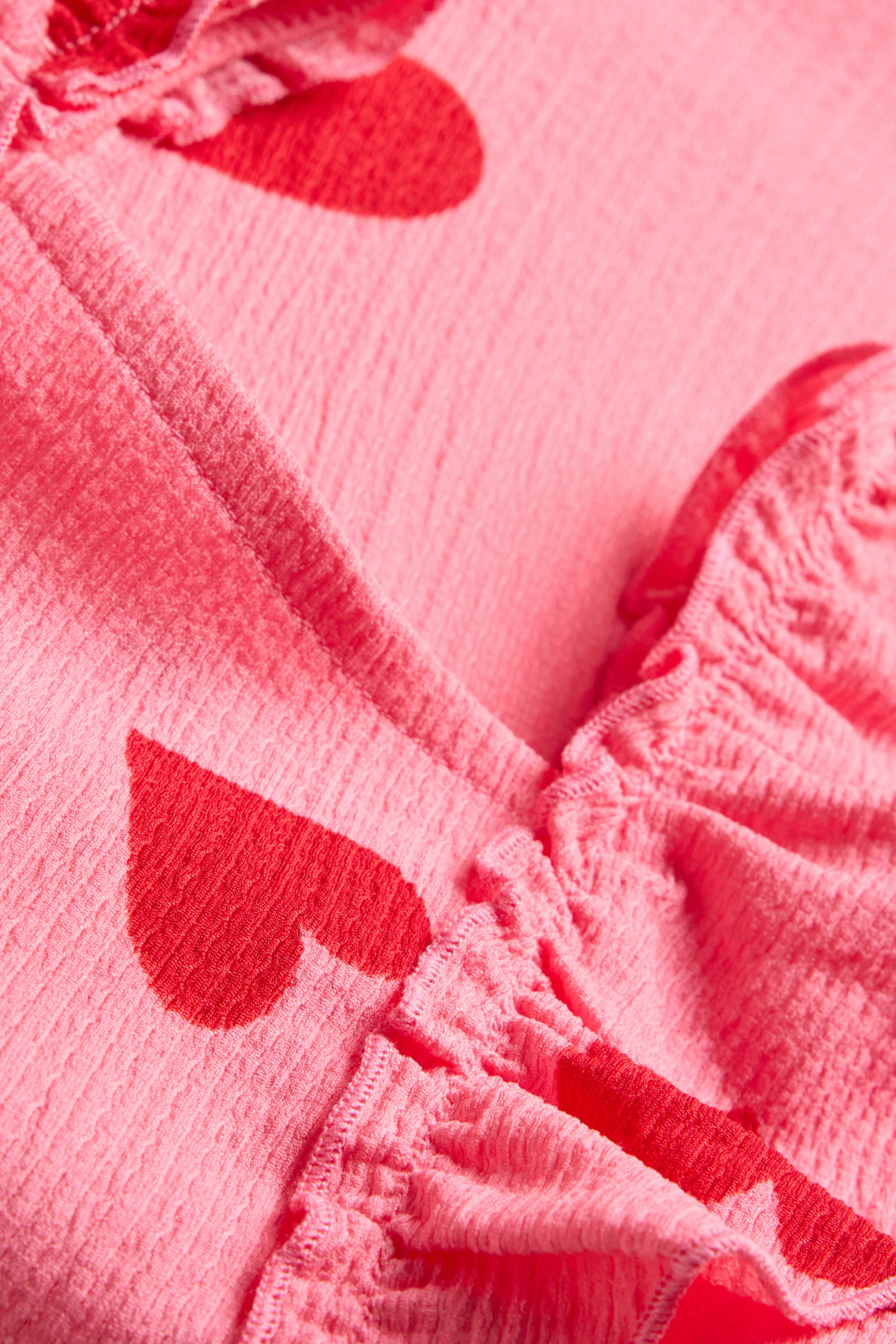 Heart - dress rose / red