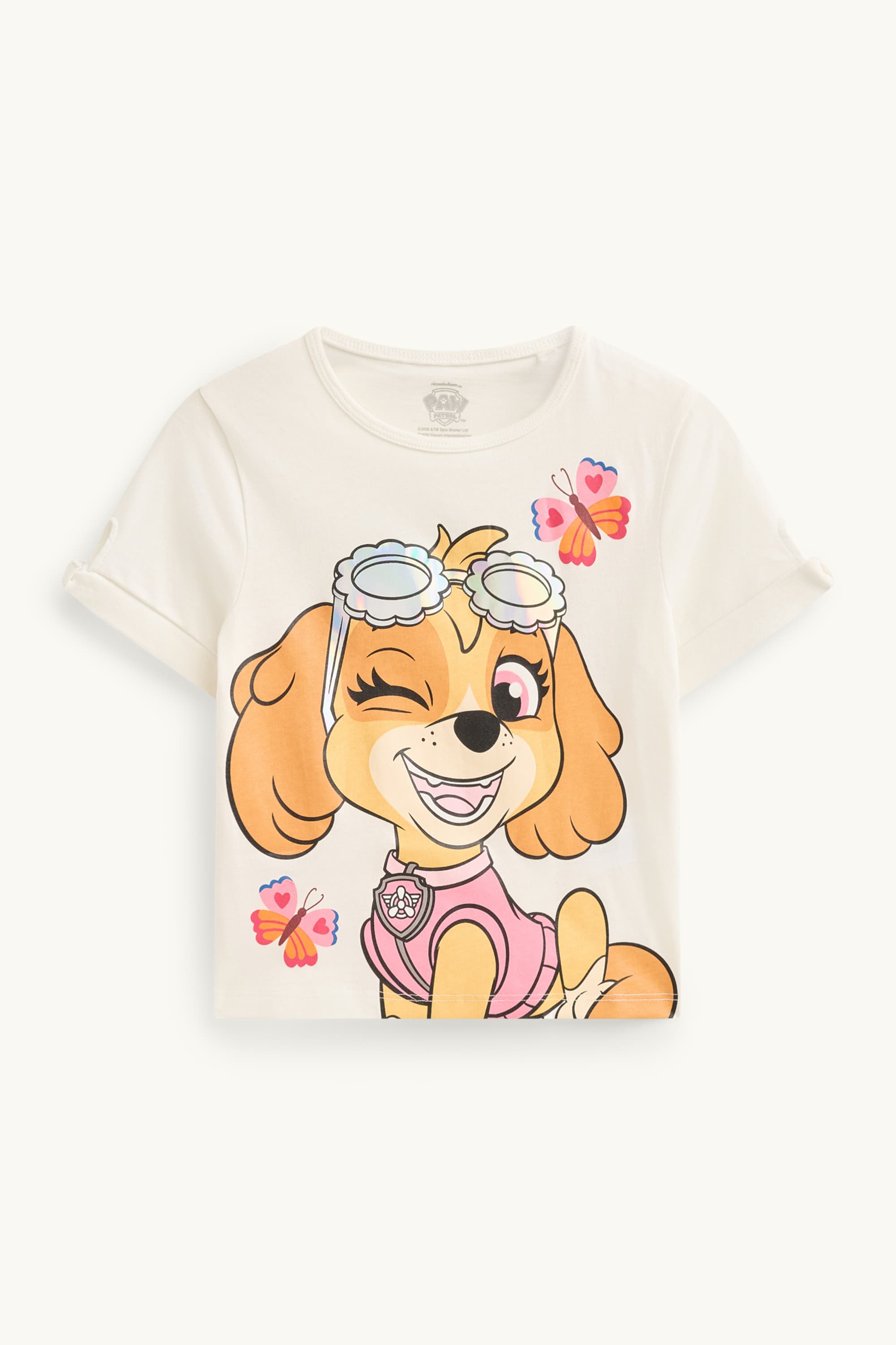 PAW Patrol - Skye - short sleeve T-shirt white