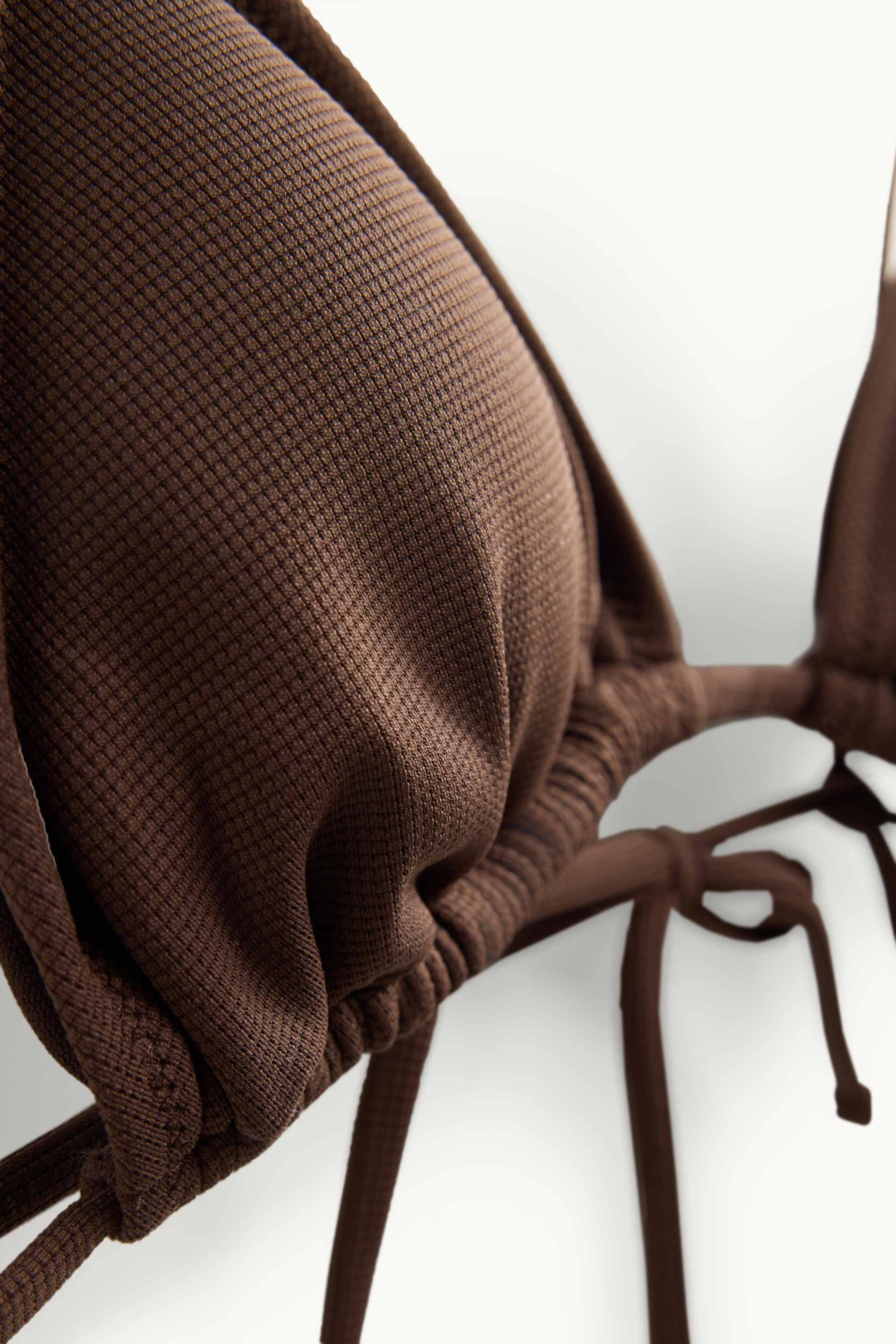 Bikini top - padded - non-wired - LYCRA® XTRA LIFE™ brown