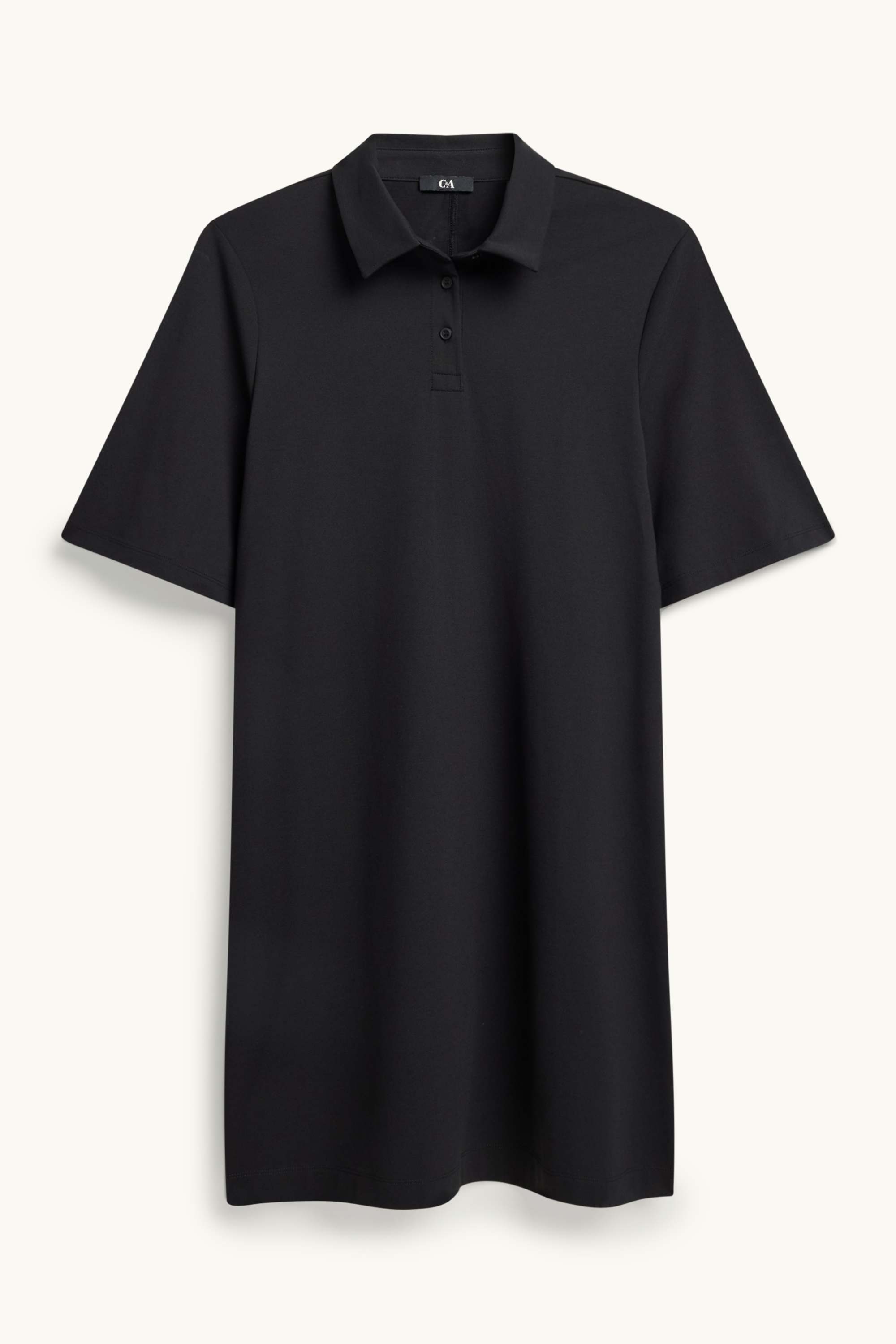 T-shirt dress black