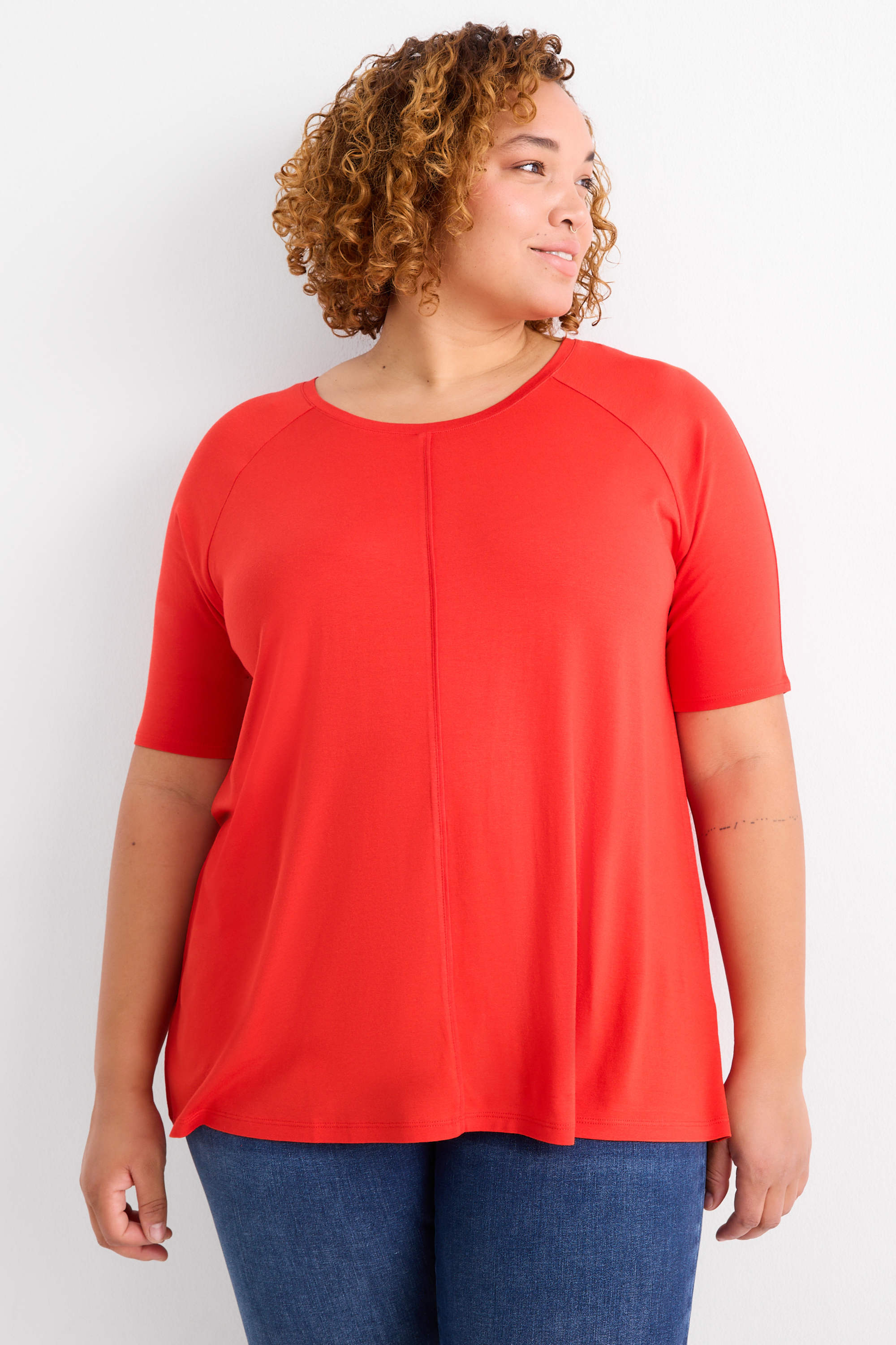 T-shirt orange-red