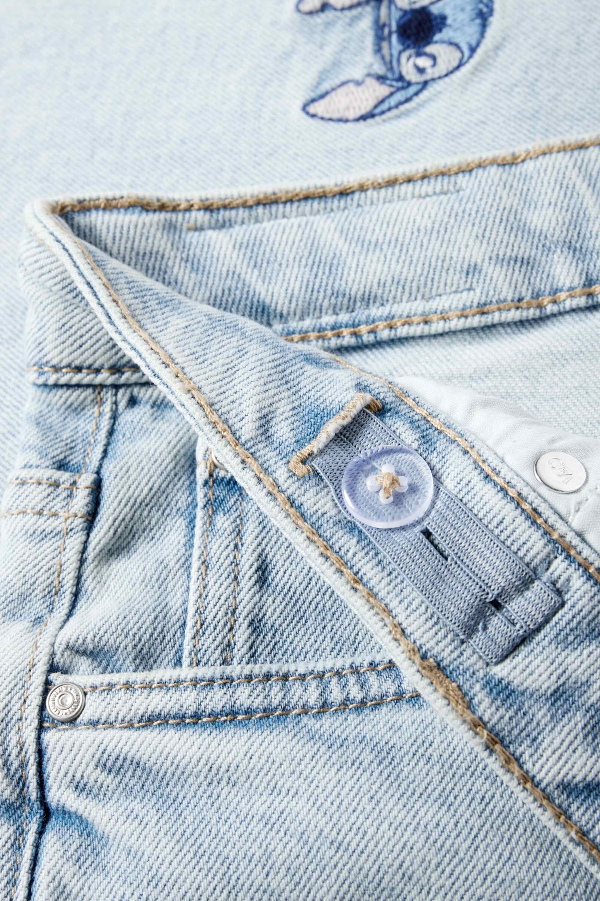 Lilo & Stitch - wide leg jeans denim-light blue